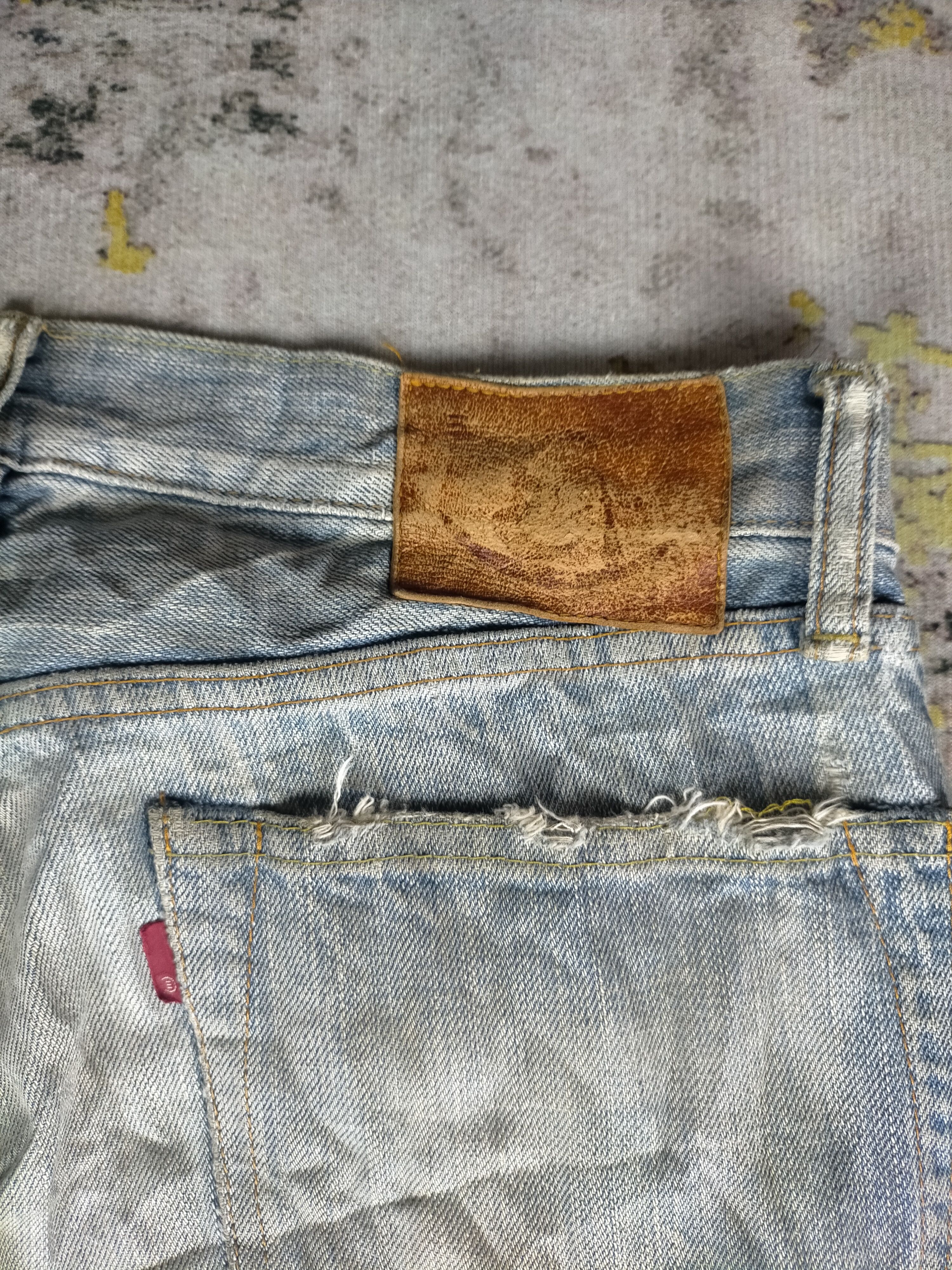 Eternal 90s Eternal Mudwash Thrashed Distressed Jeans Size US 30 / EU 46 - 7 Thumbnail