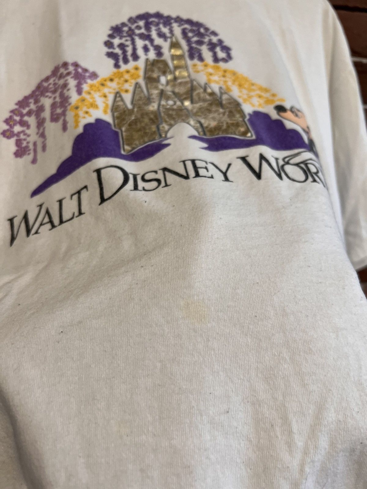 Cartoon Network Rare Vintage 90s Mickey Mouse Walt Disney World Cartoon Tee Size US XL / EU 56 / 4 - 3 Thumbnail