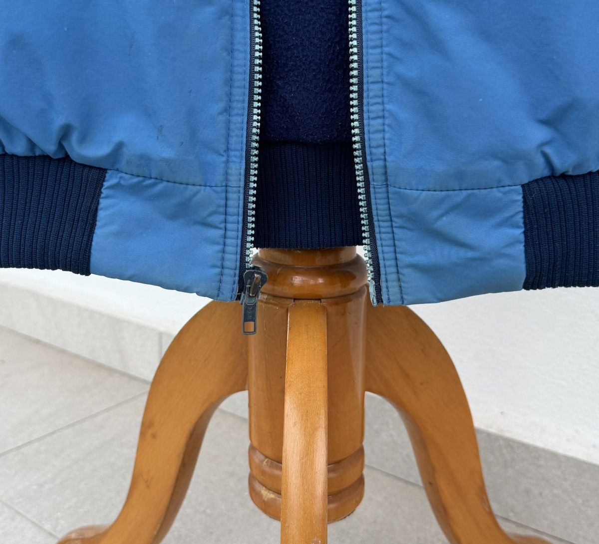 Patagonia Vintage 80s Patagonia Fleece Lined Vest Blue Outdoor USA Size US M / EU 48-50 / 2 - 10 Thumbnail