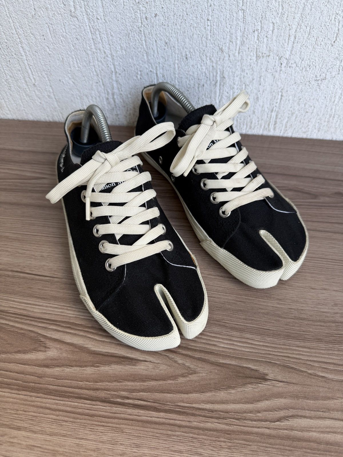 Maison Margiela Tabi canvas sneakers Size US 8.5 / IT 38.5 - 7 Thumbnail