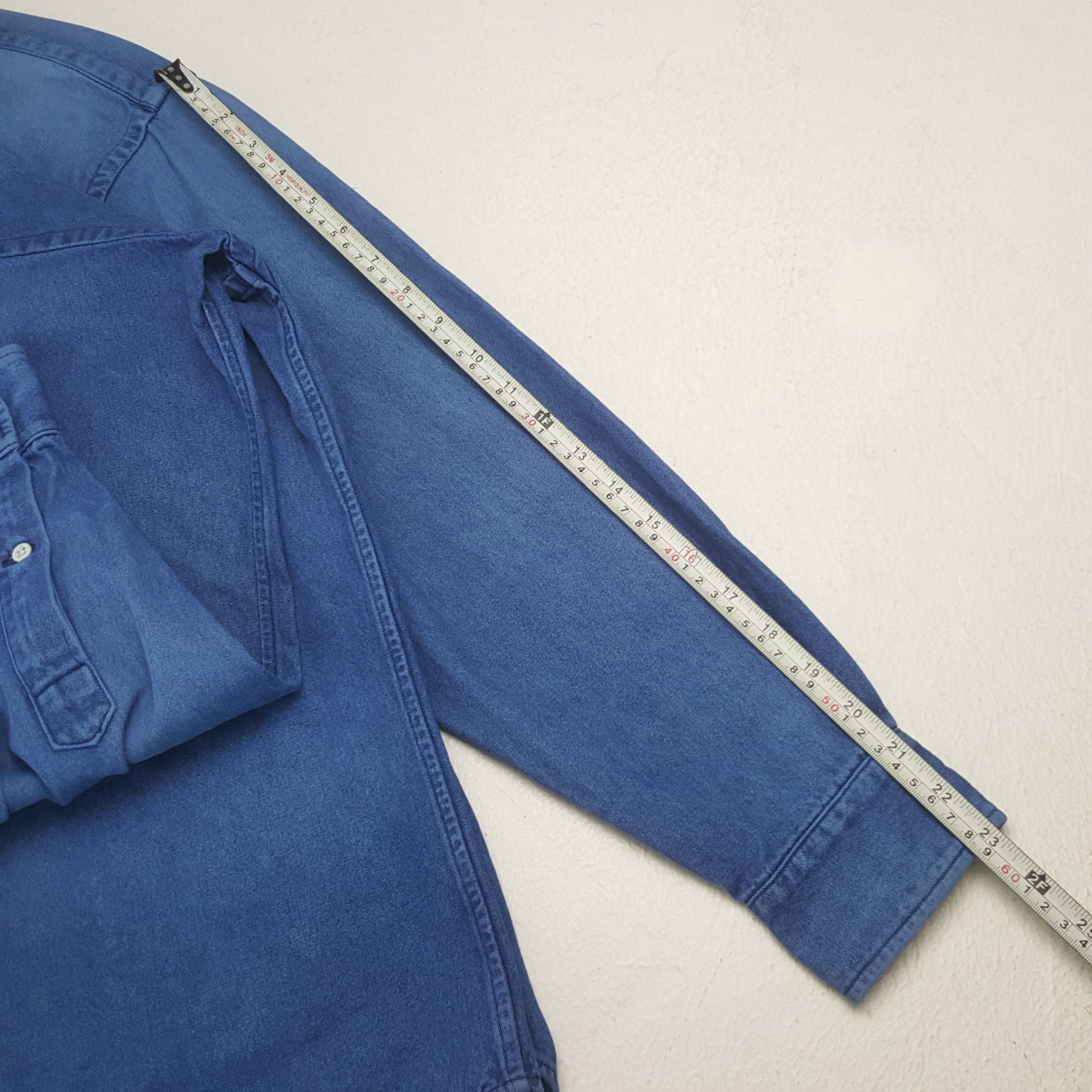 Polo Ralph Lauren × Vintage Vintage Polo Ralph Lauren American Shirt Button Up C285N50 Size US XL / EU 56 / 4 - 6 Thumbnail
