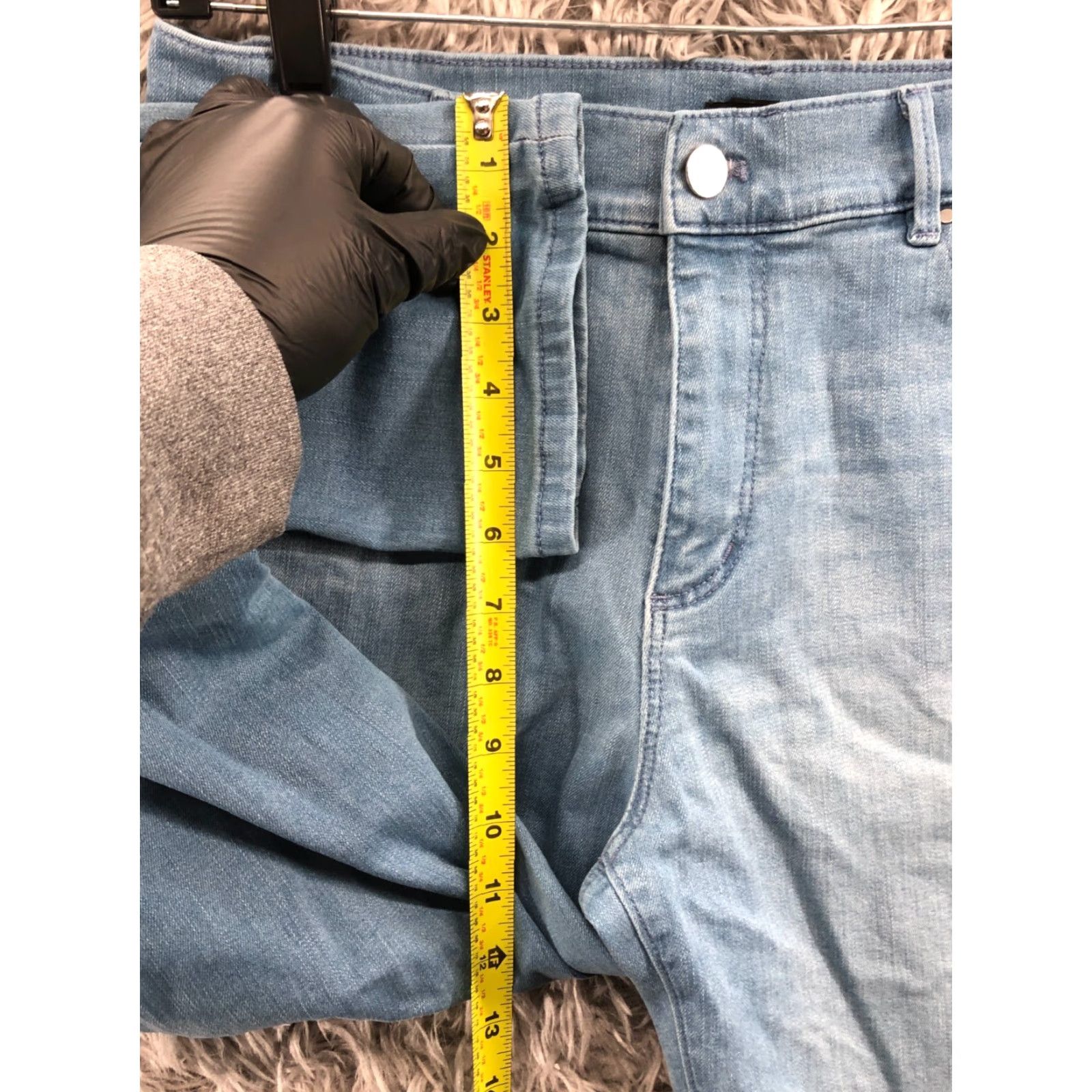 Ann Taylor Ann Taylor Factory Skinny Jeans Womens Size 6 Medium Wash Blue Size 28" / US 6 / IT 42 - 4 Thumbnail