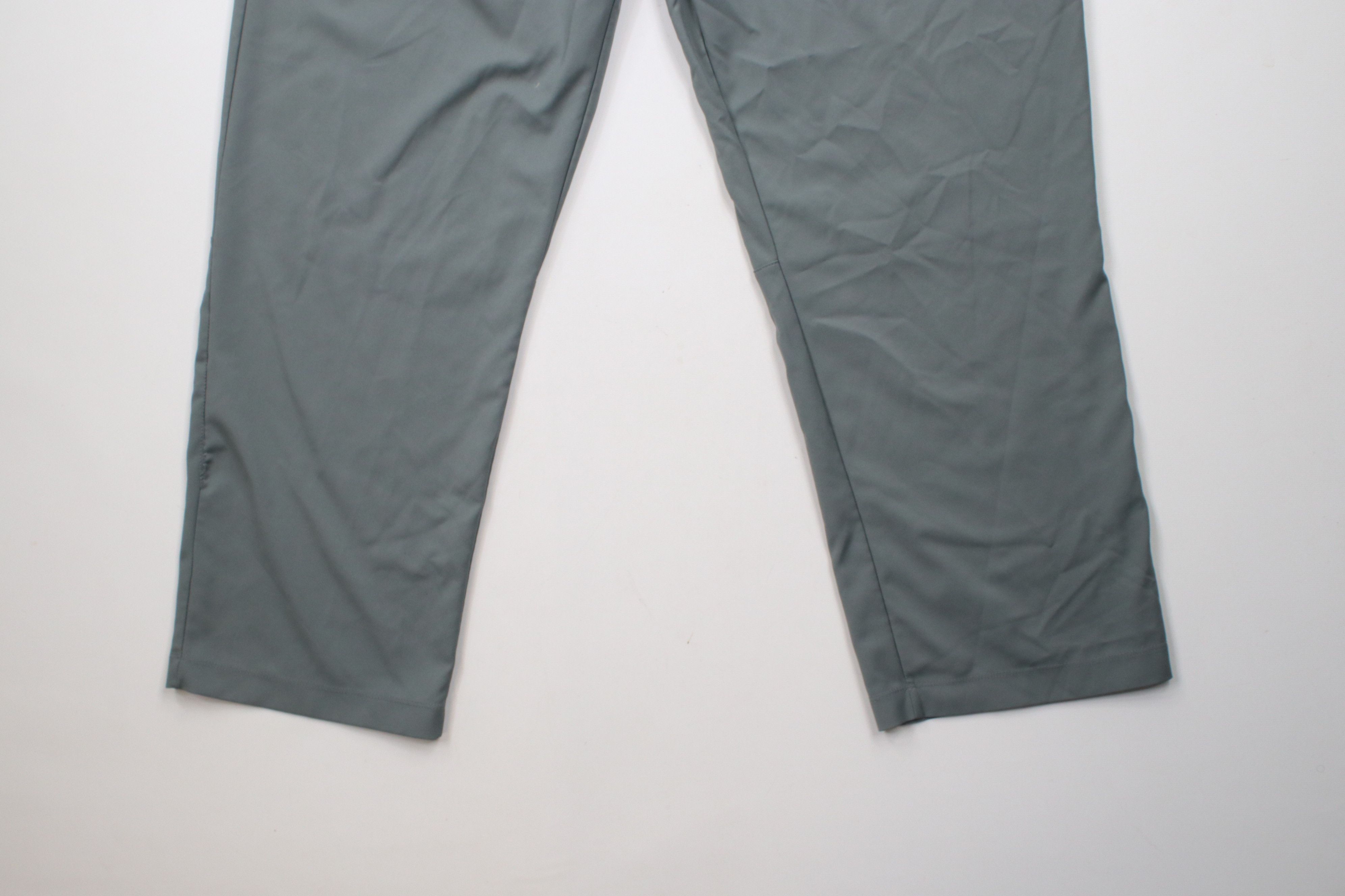 Nike × Vintage Vintage Y2K Nike Travis Scott Big Swoosh Wide Leg Pants Gray Size US 40 / EU 56 - 4 Thumbnail