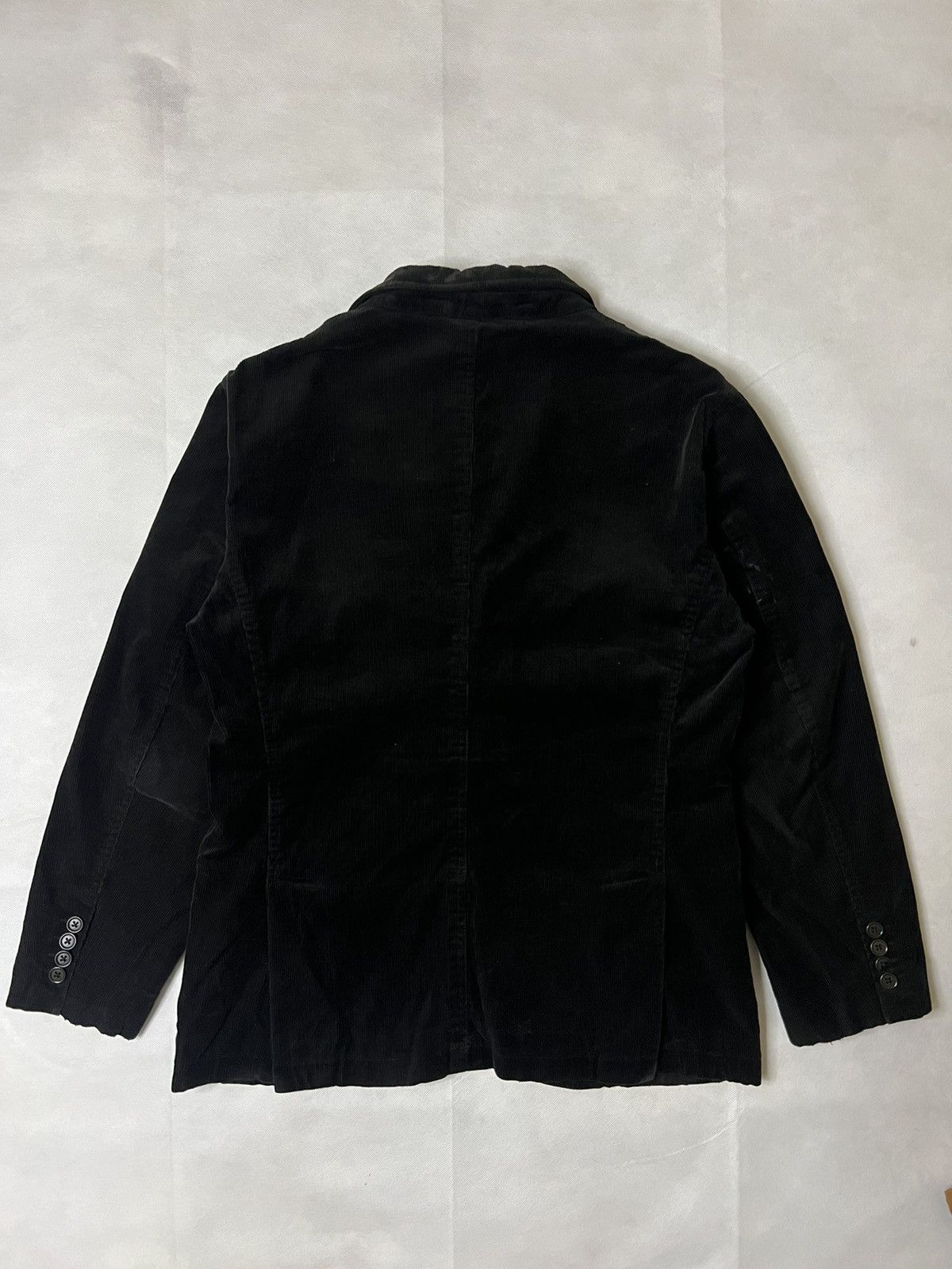 Designer × Paul Smith Paul Smith Black Corduroy Blazer Size 38R - 11 Thumbnail