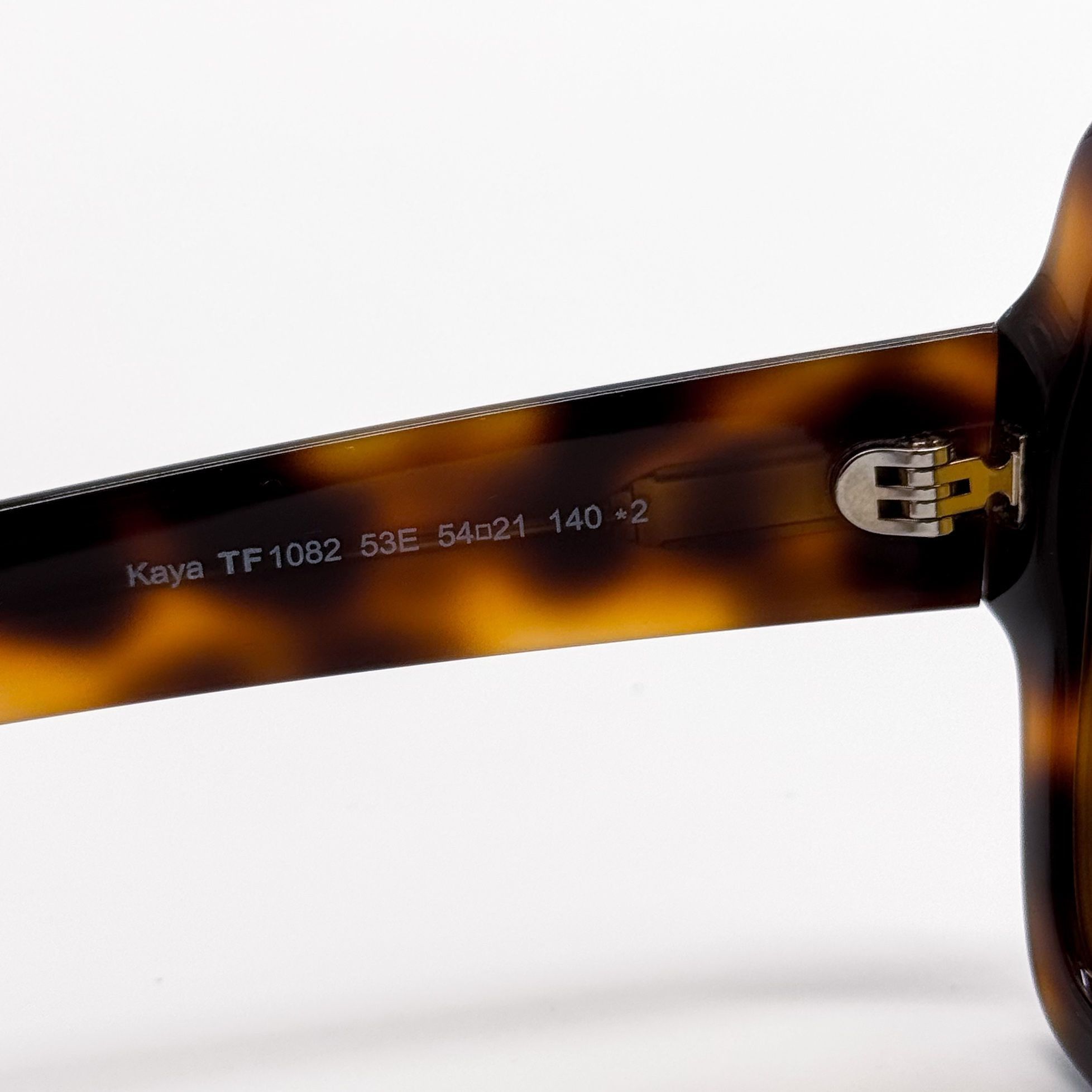 Tom Ford NEW TOM FORD KAYA SUNGLASSES TF1082 53E HAVANA/YELLOW FT1082 Size ONE SIZE - 7 Thumbnail