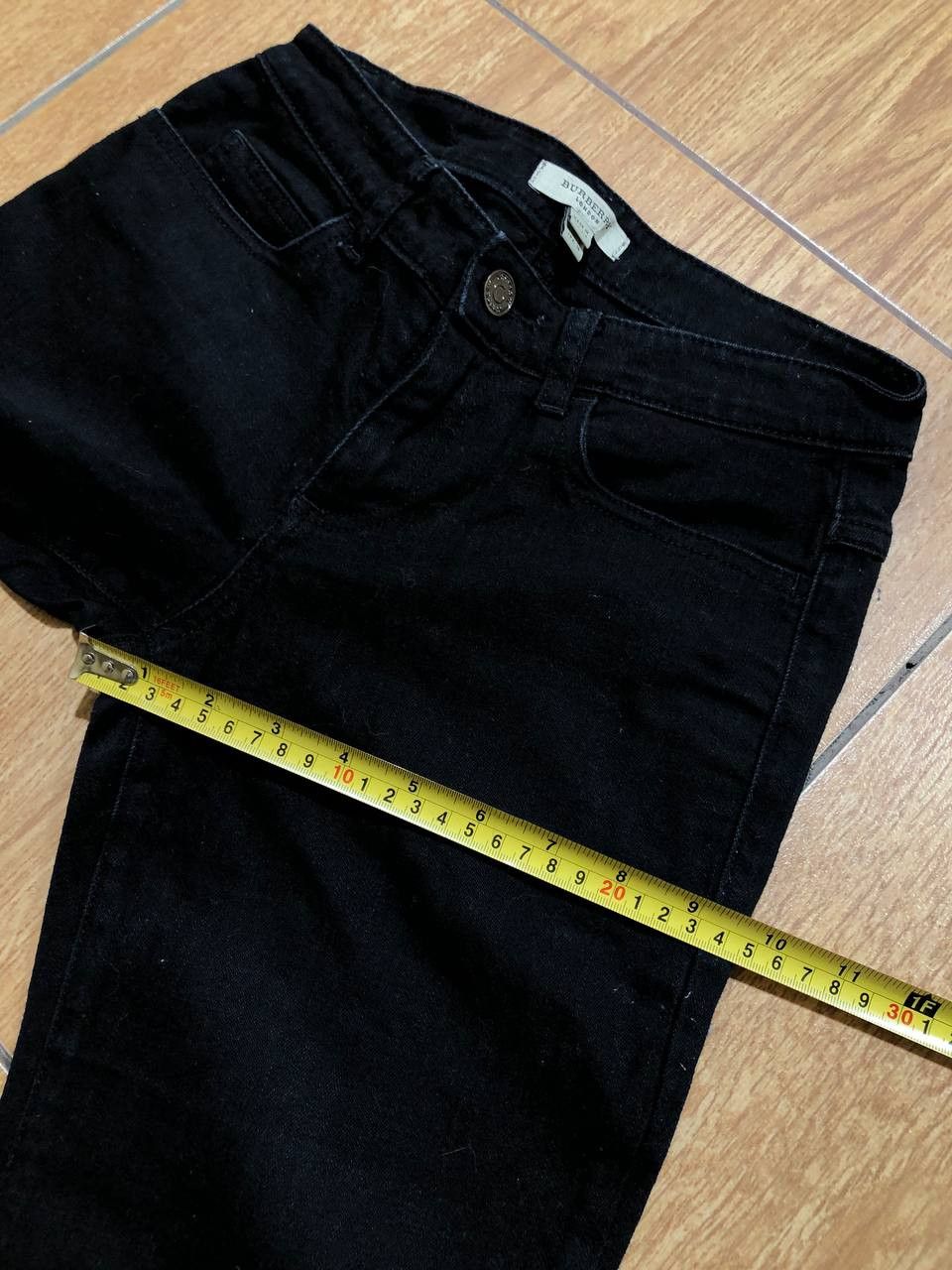 Burberry Burberry London Black Denim Jeans streetwear Size 23" - 8 Thumbnail