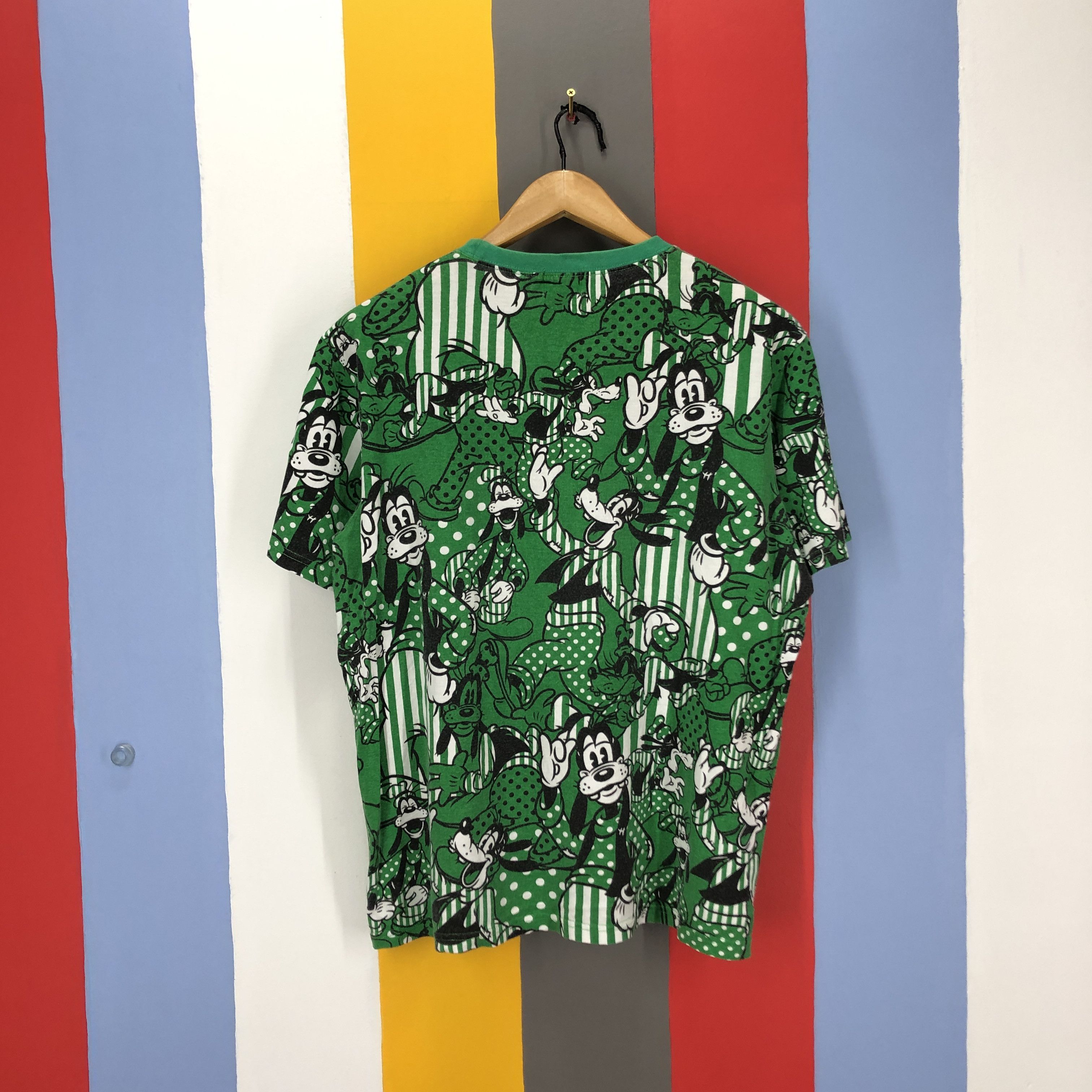 Disney Y2K Vintage GOOFY by DISNEY Fullprint T Shirt #1022/AJ Size US L / EU 52-54 / 3 - 8 Thumbnail