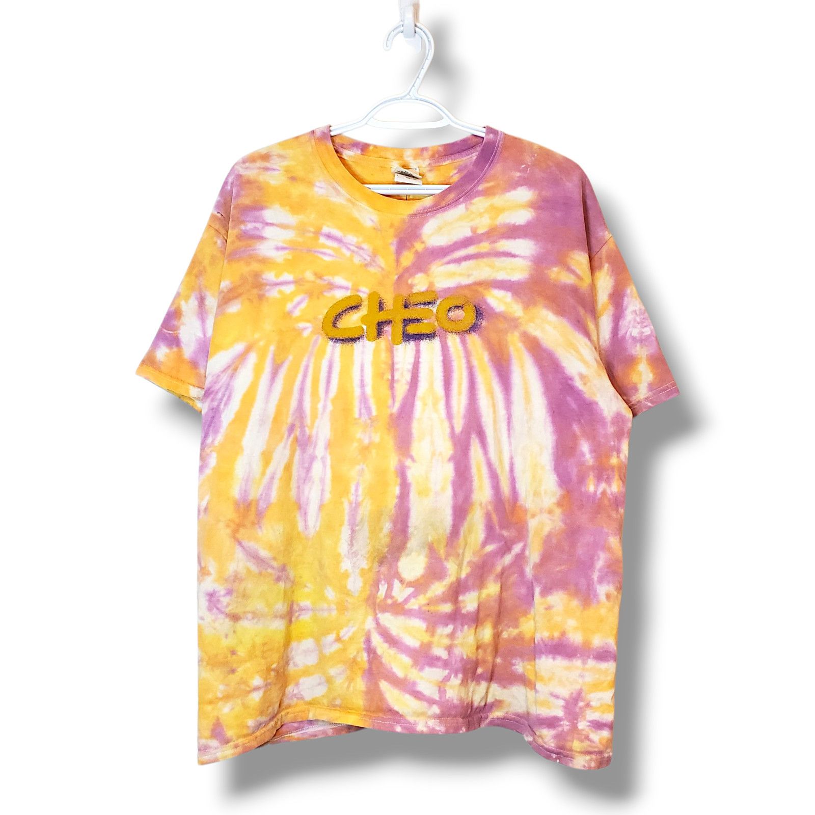 Vintage Vintage CHEO Tye Dye Graphic Shirt Size L Size US L / EU 52-54 / 3 - 1 Thumbnail