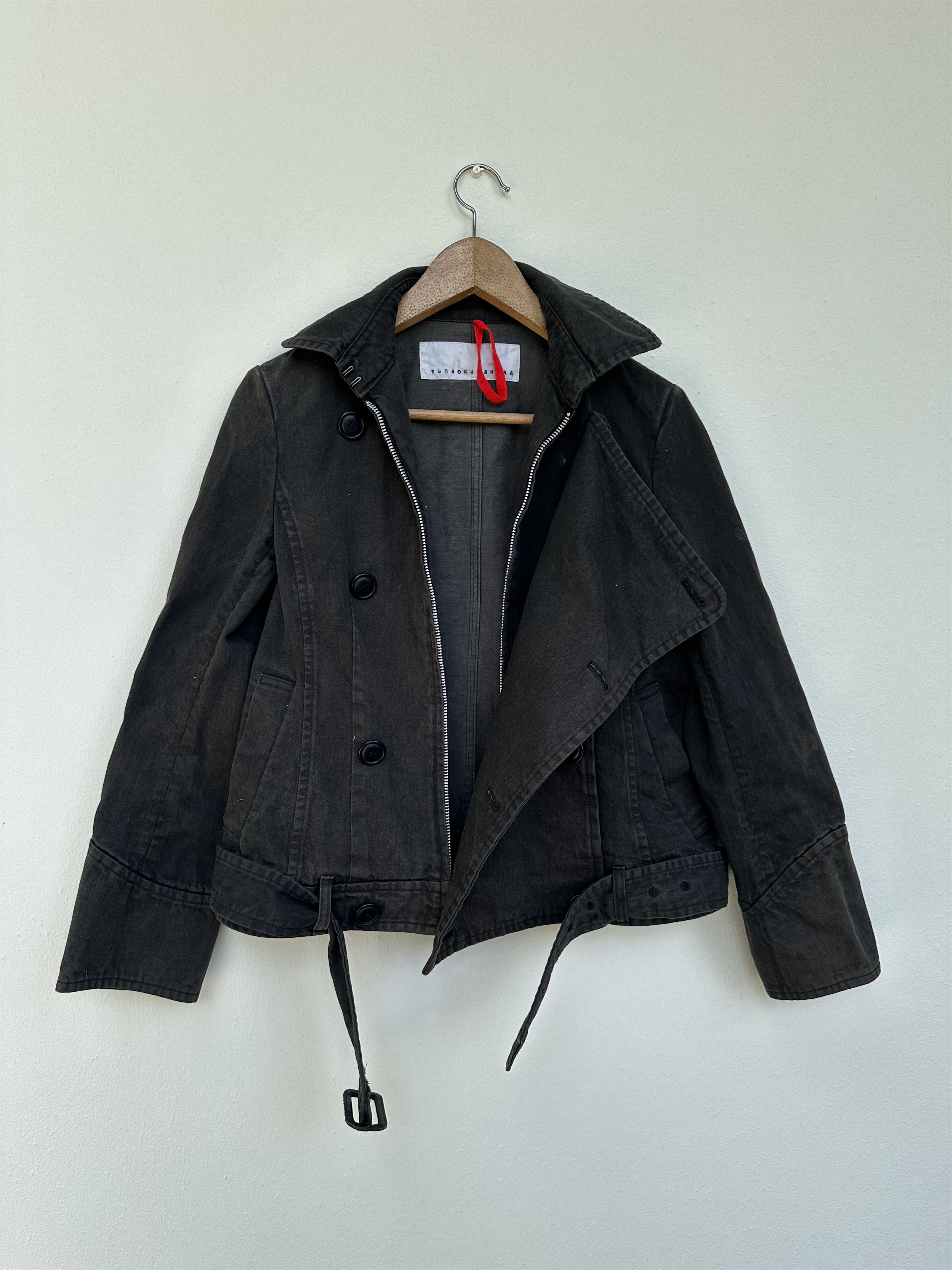 Issey Miyake Issey Miyake Designer Sunaokuwahara Distressed Punk Jacket Size US M / EU 48-50 / 2 - 4 Thumbnail