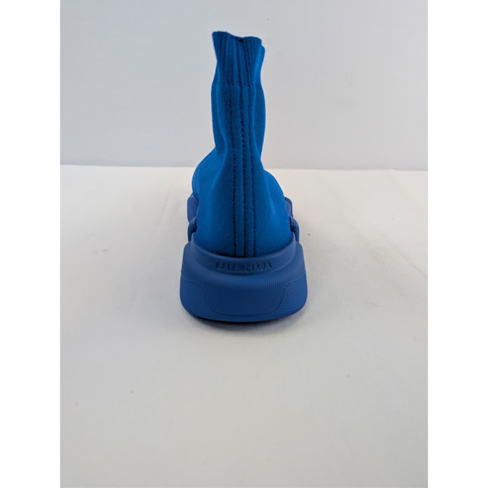Balenciaga o1rshd1 Speed 2.0 Recycled Knit Sneakers in Dark Blue Size US 12 / EU 45 - 16 Thumbnail