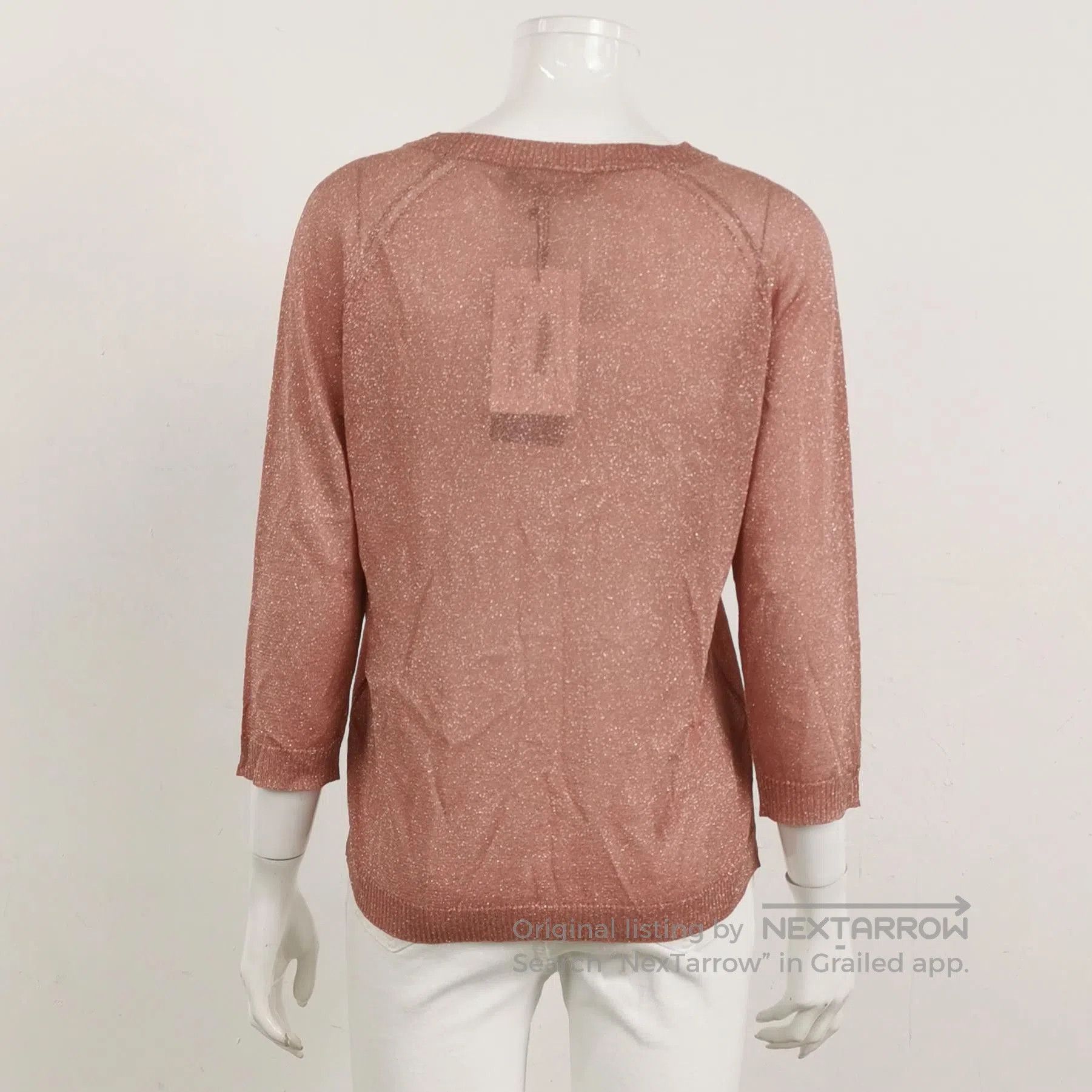 Weekend Max Mara Weekend Max Mara S Solid Crew Neck Knit Top. Size S / US 4 / IT 40 - 1 Thumbnail
