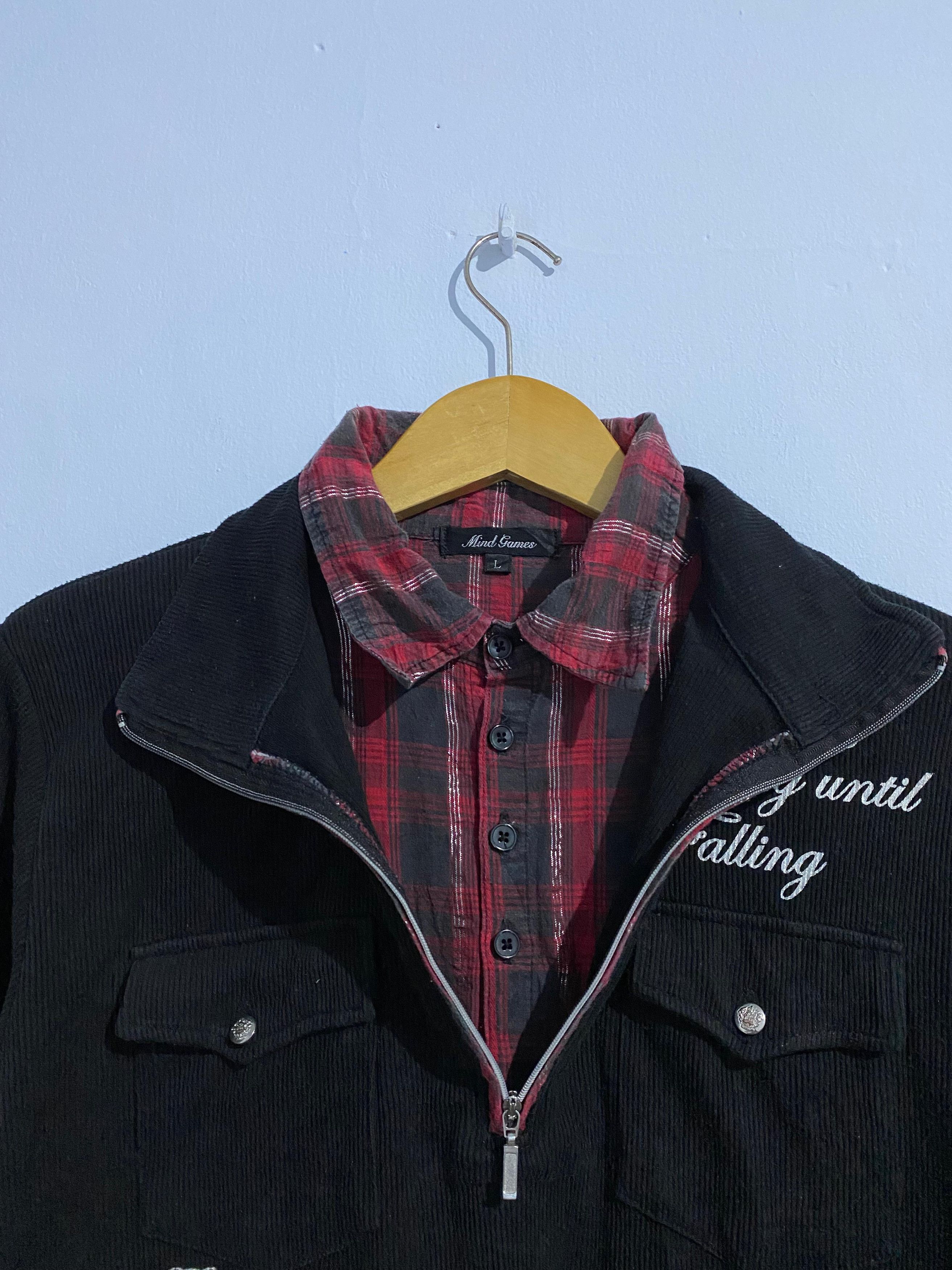 Japanese Brand Japanese mind games cross double layer Size US M / EU 48-50 / 2 - 2 Thumbnail