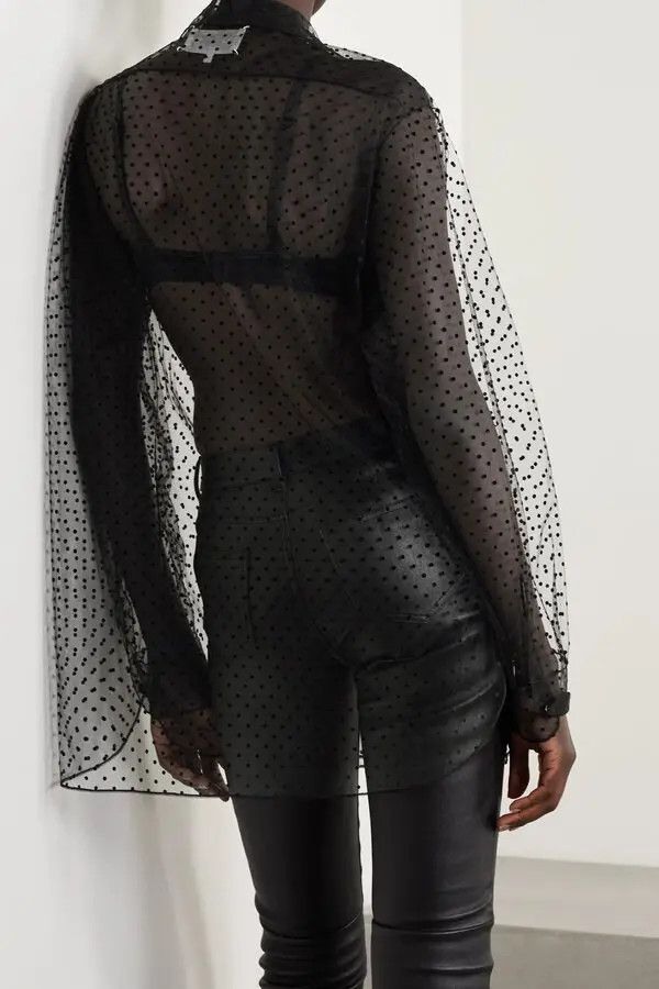 Maison Margiela o1y0625 Patterned Shirt in Black Size XS / US 0-2 / IT 36-38 - 3 Thumbnail