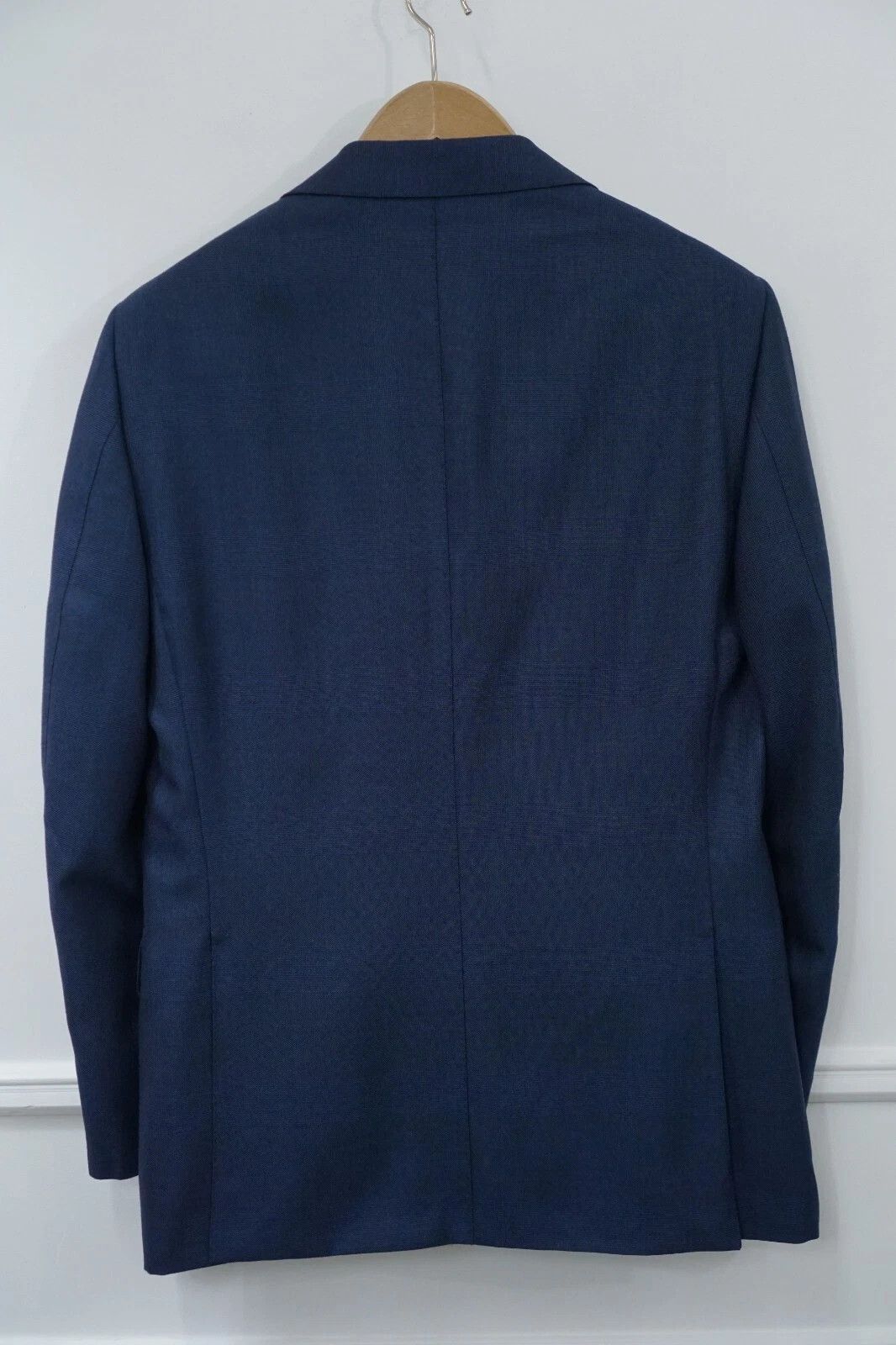 Suitsupply Men Suitsupply Blazer Lazio Wool Blue Vitale Barberis US42 Size 42R - 2 Thumbnail
