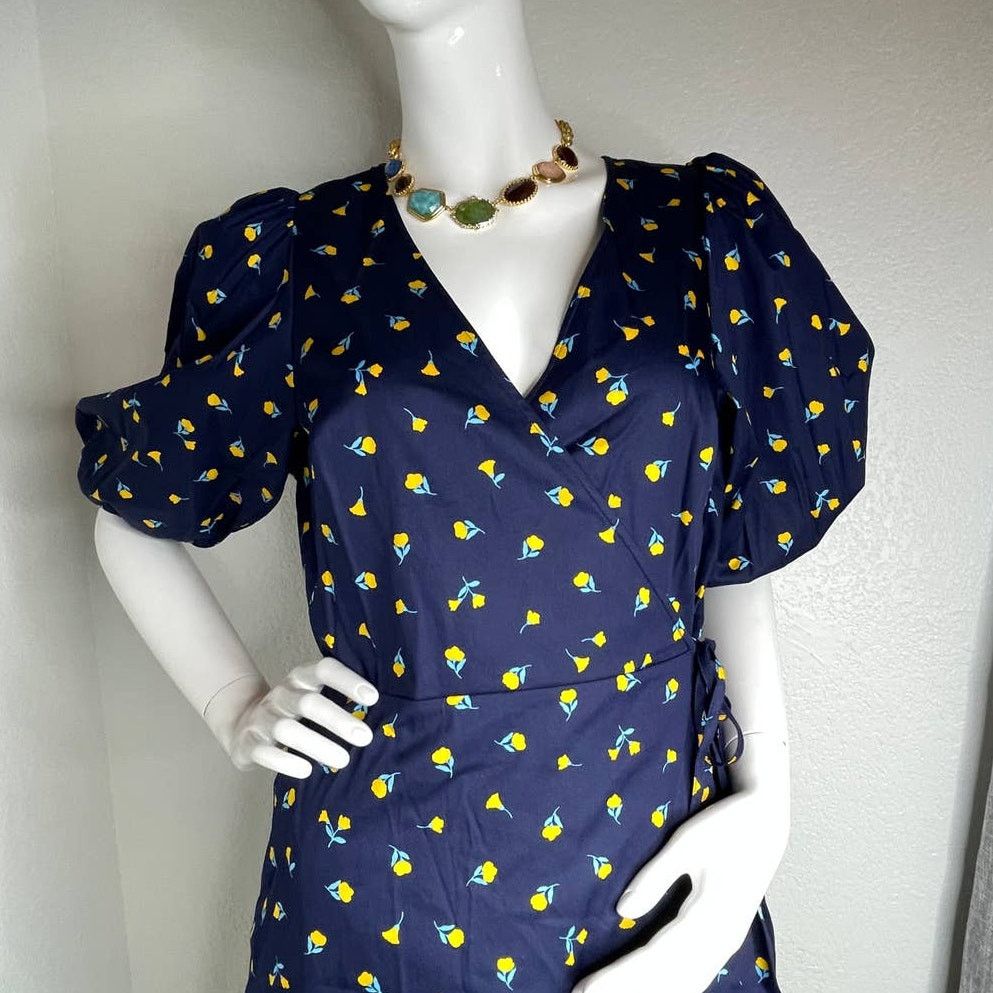 Kate Spade Kate Spade Dainty Bloom Wrap Dress Size 8 Size M / US 6-8 / IT 42-44 - 6 Thumbnail