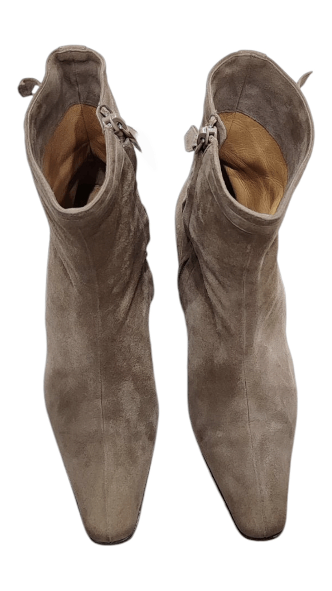 Hermes Hermès H Suede Ankle Boots Brown Size US 7 / IT 37 - 13 Thumbnail