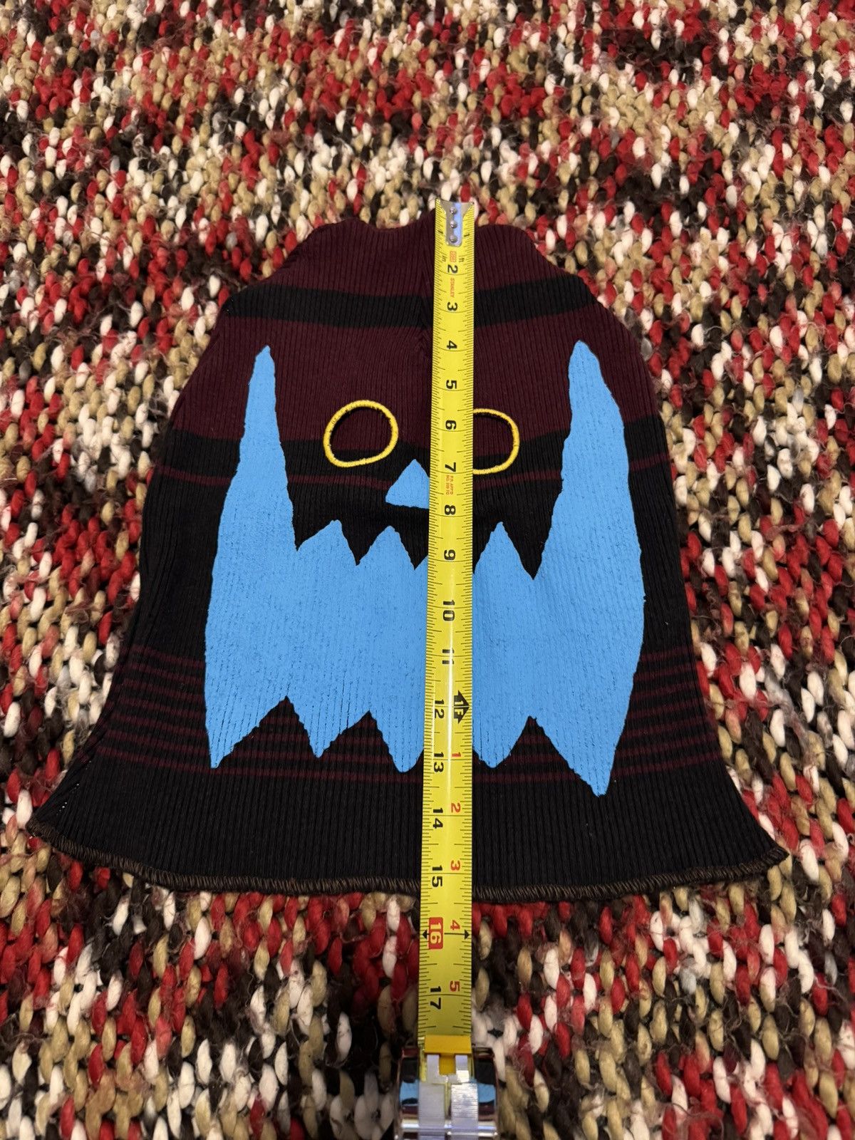 Asspizza *RARE* 1 of 1 Asspizza Sweater Facemask - O/S Size ONE SIZE - 3 Thumbnail
