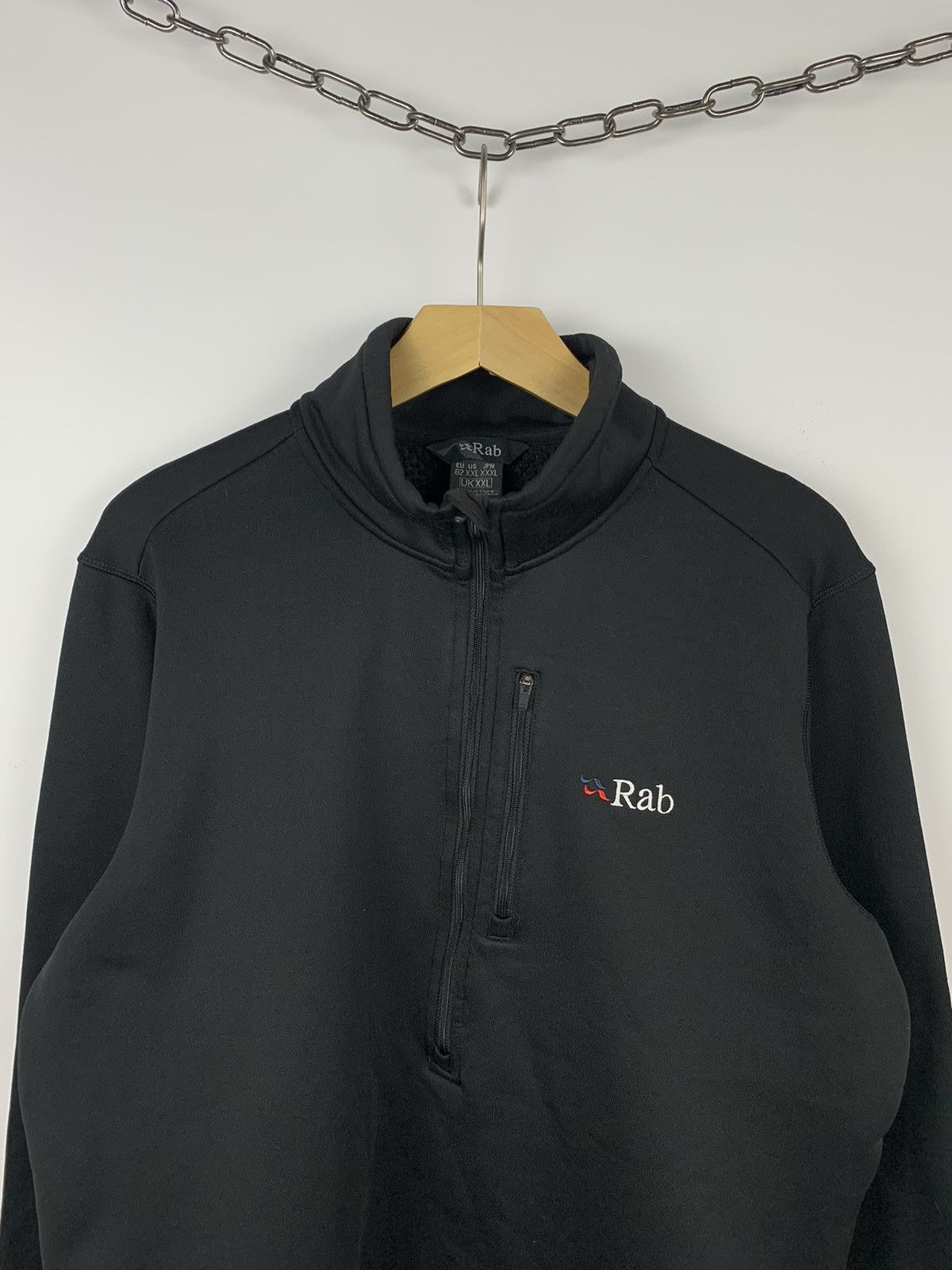 Rab Men’s Rab 1/3 Zip Sweatshirt Outdoor Gorpcore Baselayer XXL Size US XXL / EU 58 / 5 - 2 Thumbnail