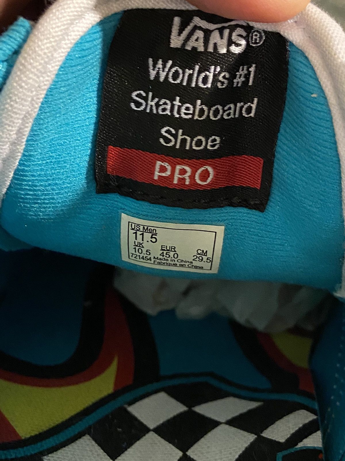 Golf Wang × Tyler The Creator × Van Vans Old Skool Pro Collab Tyler The Creator Limited Size US 11.5 / EU 44-45 - 6 Thumbnail