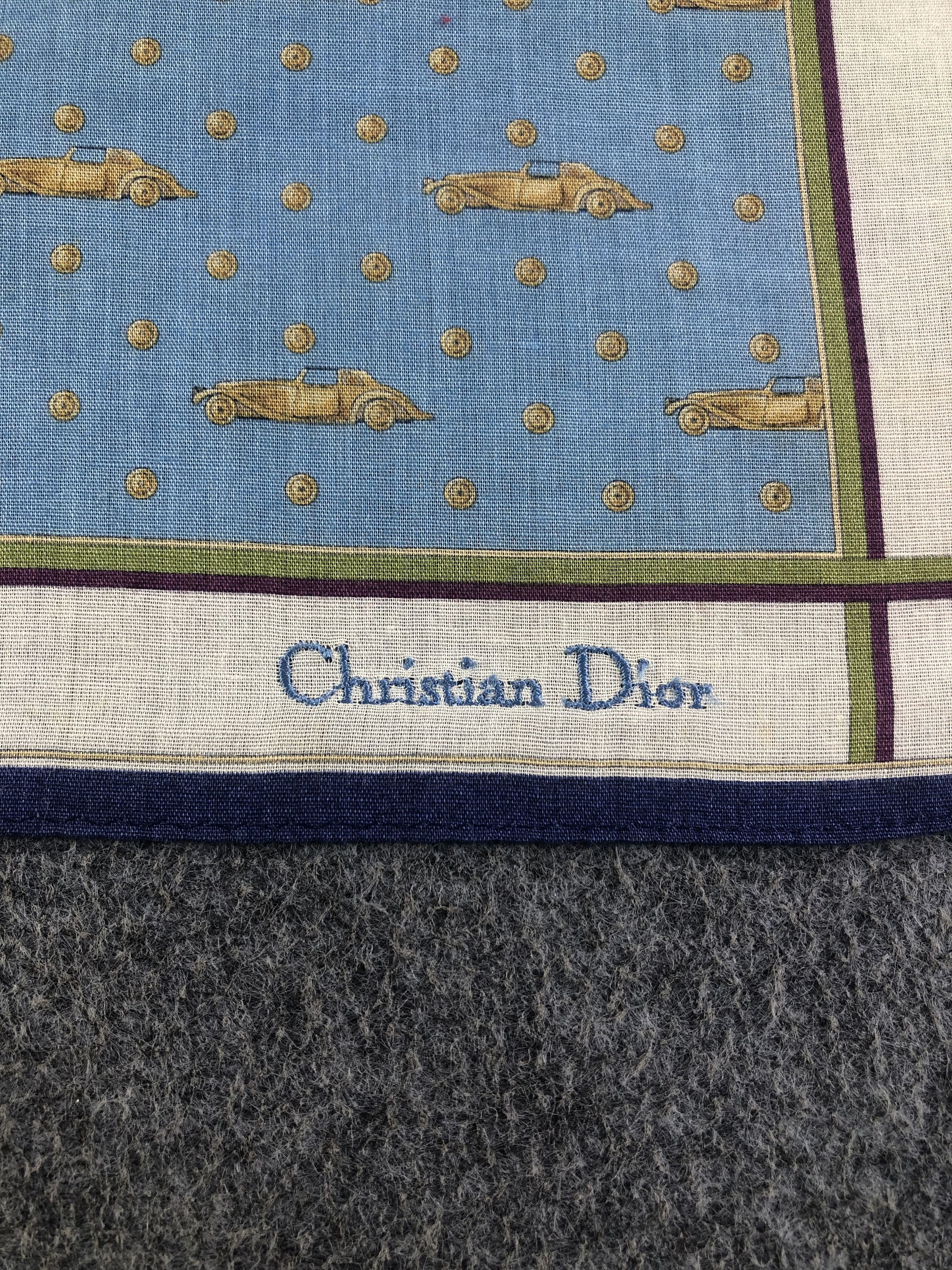Vintage Christian Dior Handkerchief / Bandana / Neckerchief Size ONE SIZE - 5 Thumbnail