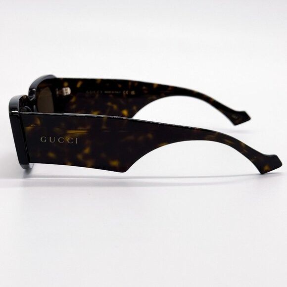 Gucci NEW GUCCI SUNGLASSES GG1426S 002 HAVANA WOMEN EYEWEAR GUCCI Size ONE SIZE - 8 Thumbnail