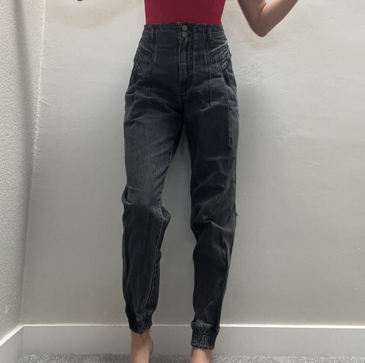 Retrofete High Waisted Retrfête Denim Jeans Size 26" / US 2 / IT 38 - 2 Thumbnail