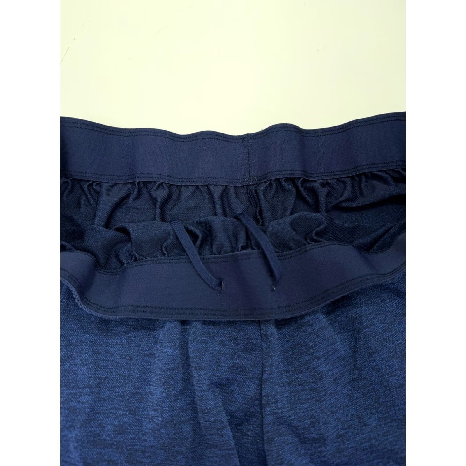 Nike Nike Womens Shorts Size 2X Blue Drawstring Just Do It Logo Polyester Shorts Women Plus Size Activewear Lounge Sweat Shorts Size 40" / US 18 - 3 Thumbnail