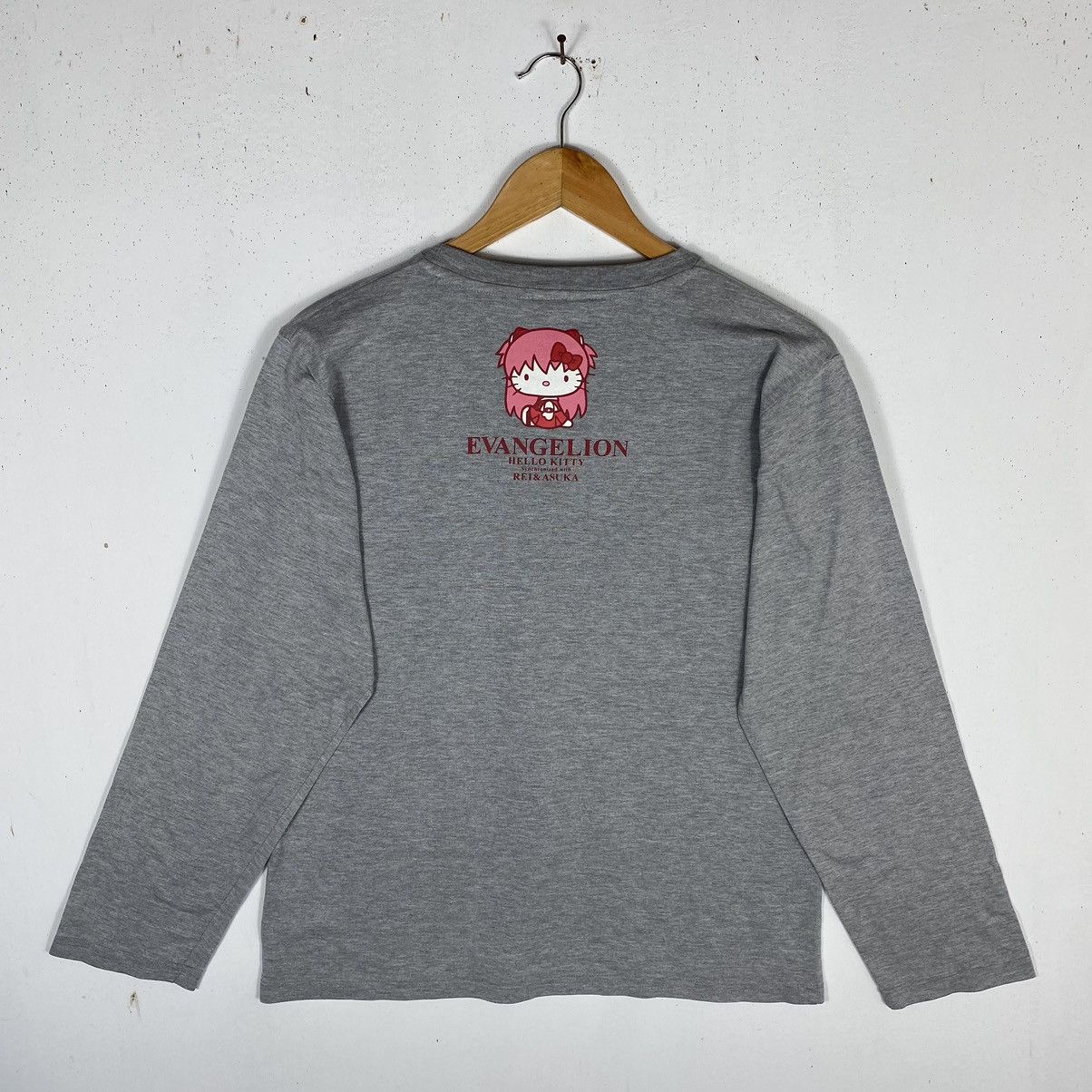 Anime × Cartoon Network × Japanese Brand HELLO KITTY EVANGELION REI & ASUKA ANIME COLLECTIBLE TEE Size US M / EU 48-50 / 2 - 6 Thumbnail
