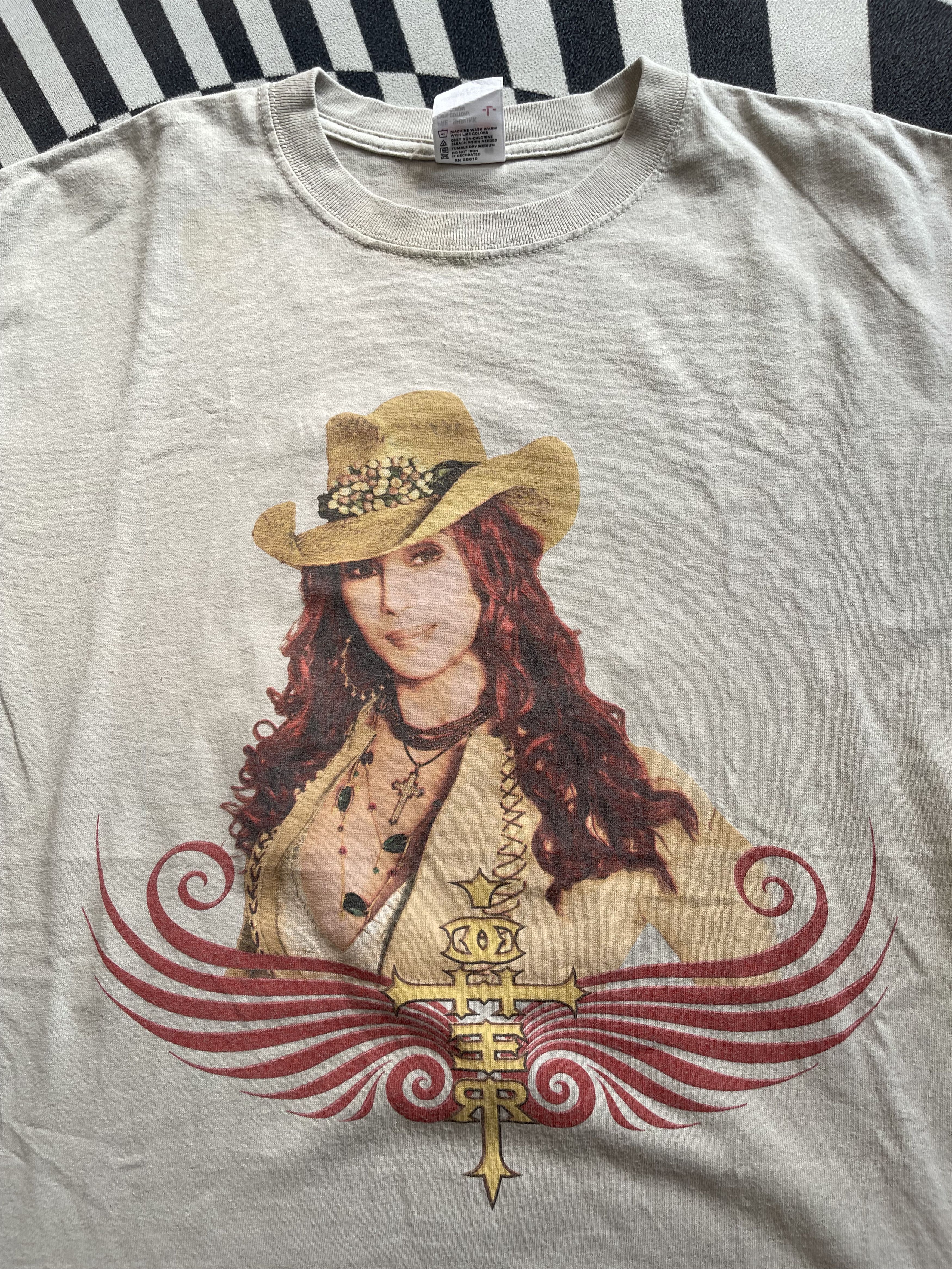 Band Tees Vintage Cher Living Proof Tour Shirt 2002-2003 Size US L / EU 52-54 / 3 - 3 Thumbnail