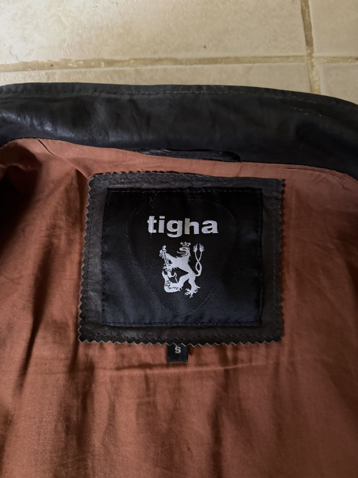 tigha Tigha Buffalo Leather Field Jacket Brown Small Size US S / EU 44-46 / 1 - 6 Thumbnail
