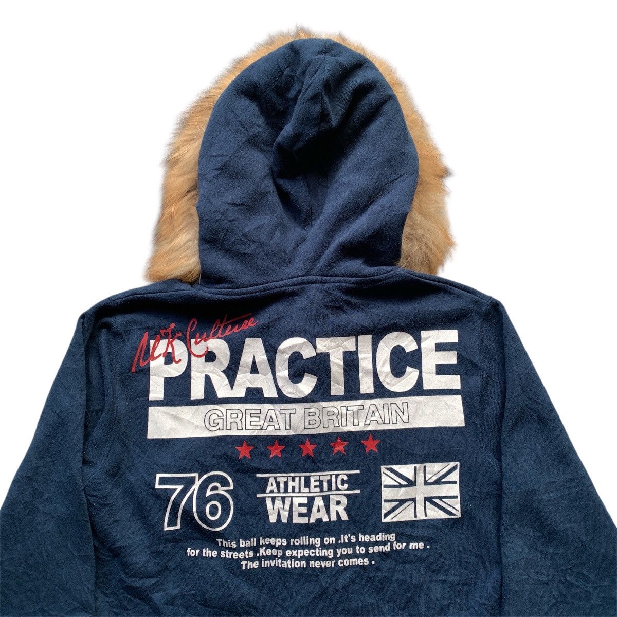 If Six Was Nine Booth Poem Faux Fur LGB ifsix Vkei Style Zip Hoodie Size US M / EU 48-50 / 2 - 7 Thumbnail