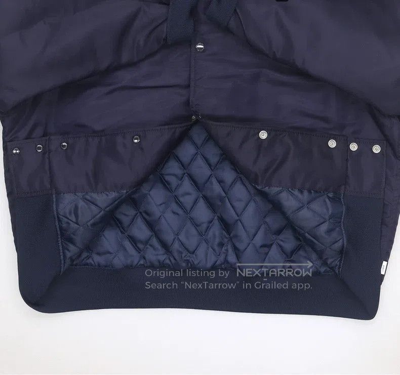 Wtaps Wtaps Bone nylon loose cotton jacket Size US L / EU 52-54 / 3 - 2 Thumbnail