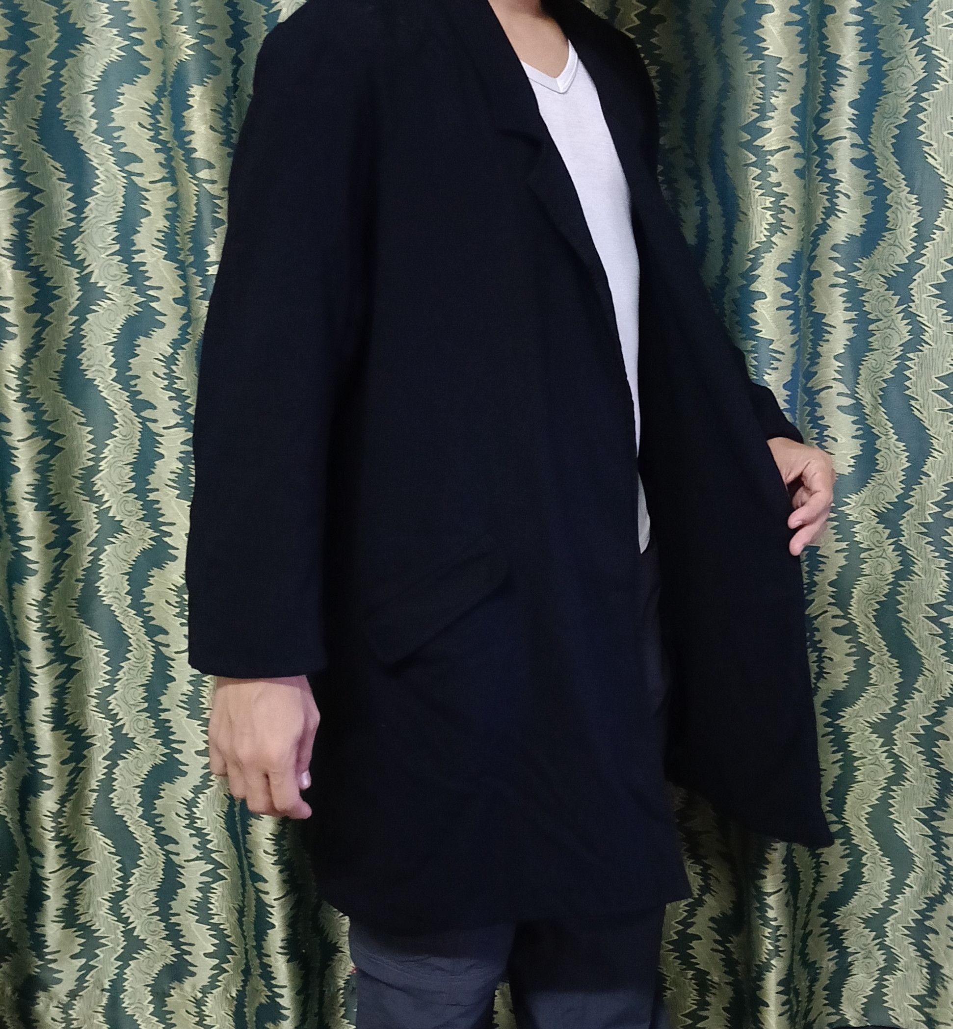 Jean Paul Gaultier × Vintage Vintage Trash Junior Gaultier Long Cardigan Embroidered Size US L / EU 52-54 / 3 - 5 Thumbnail