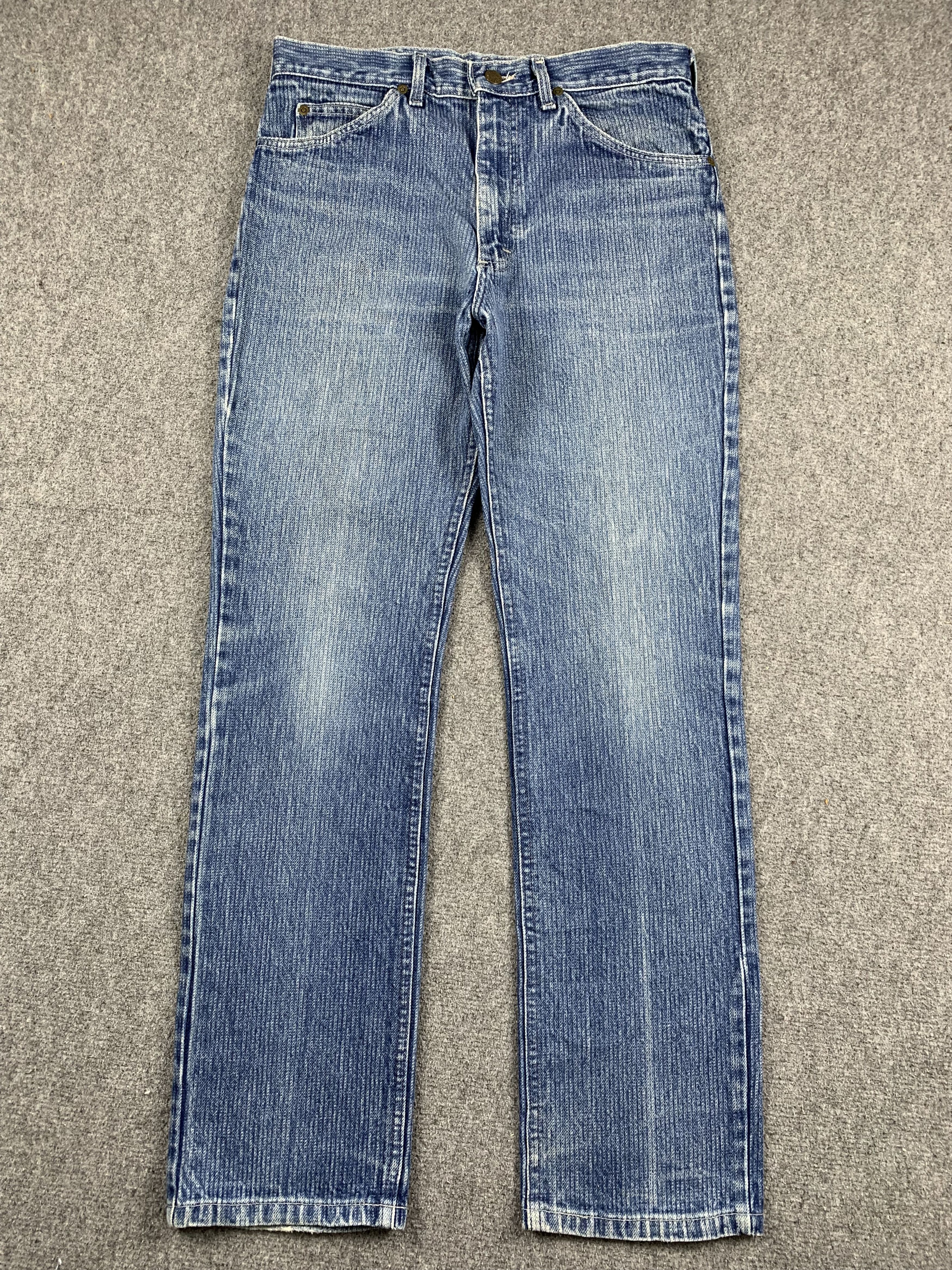 Lee Vintage 70s Lee Light Blue Jeans DP1911 Size US 31 - 1 Thumbnail