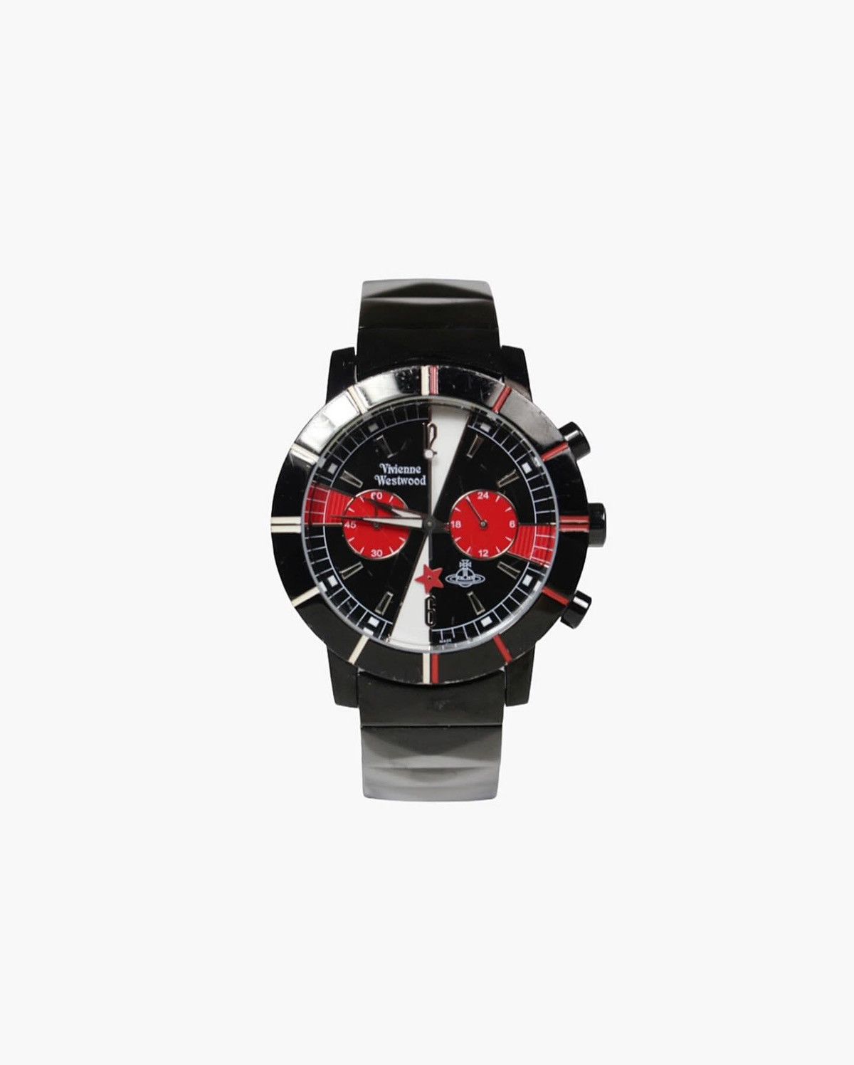 Seiko x Vivienne Westwood Chronograph Watch in Black, Men's