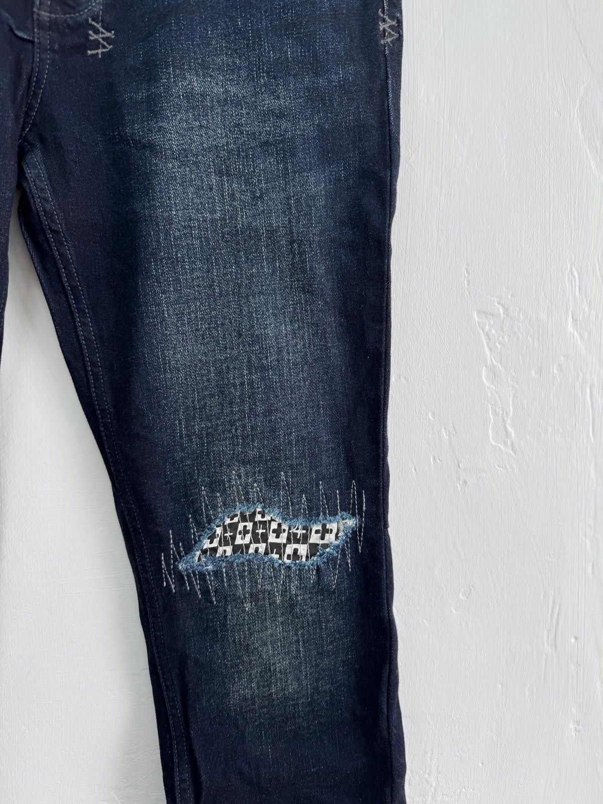 Ksubi new Ksubi mens denim jeans chitch check out navy blue 32 Size US 32 / EU 48 - 4 Thumbnail