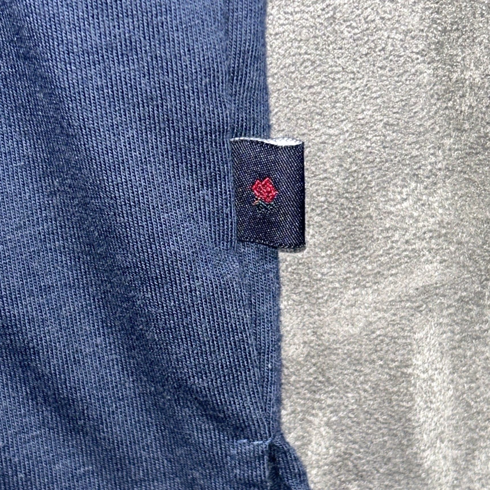 Vintage VINTAGE England Rugby Long Sleeve Shirt XL Polo Navy Blue Red Size US XL / EU 56 / 4 - 3 Thumbnail