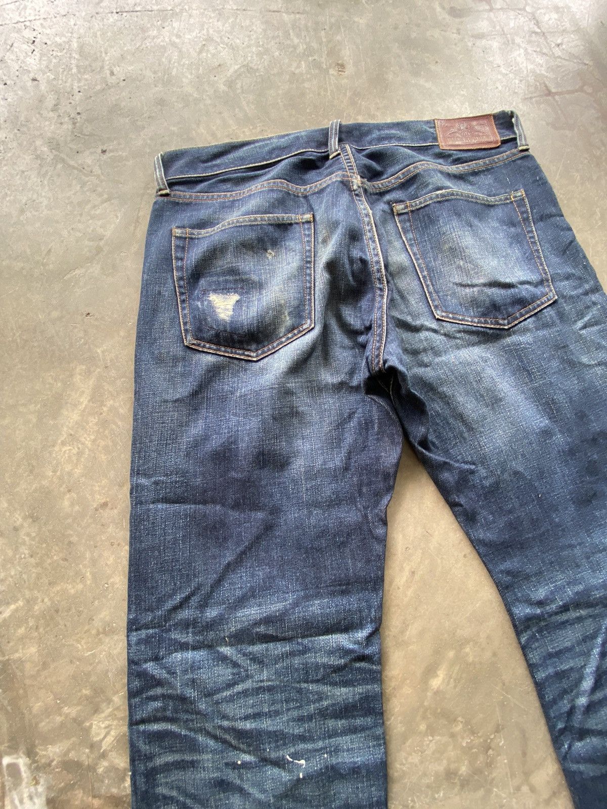 Japanese Brand Baggy Jeans Japanese Back Number Size US 36 / EU 52 - 10 Thumbnail