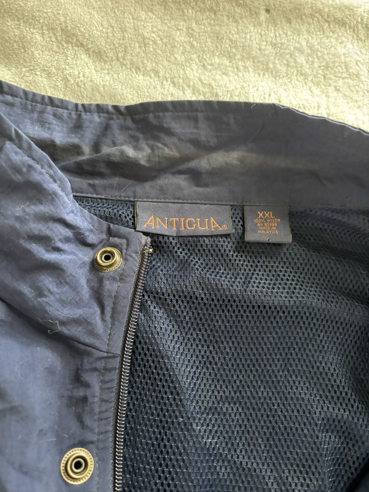 Antigua Vintage Antigua Santa Anita Park Windbreaker Jacket Size US XXL / EU 58 / 5 - 3 Thumbnail
