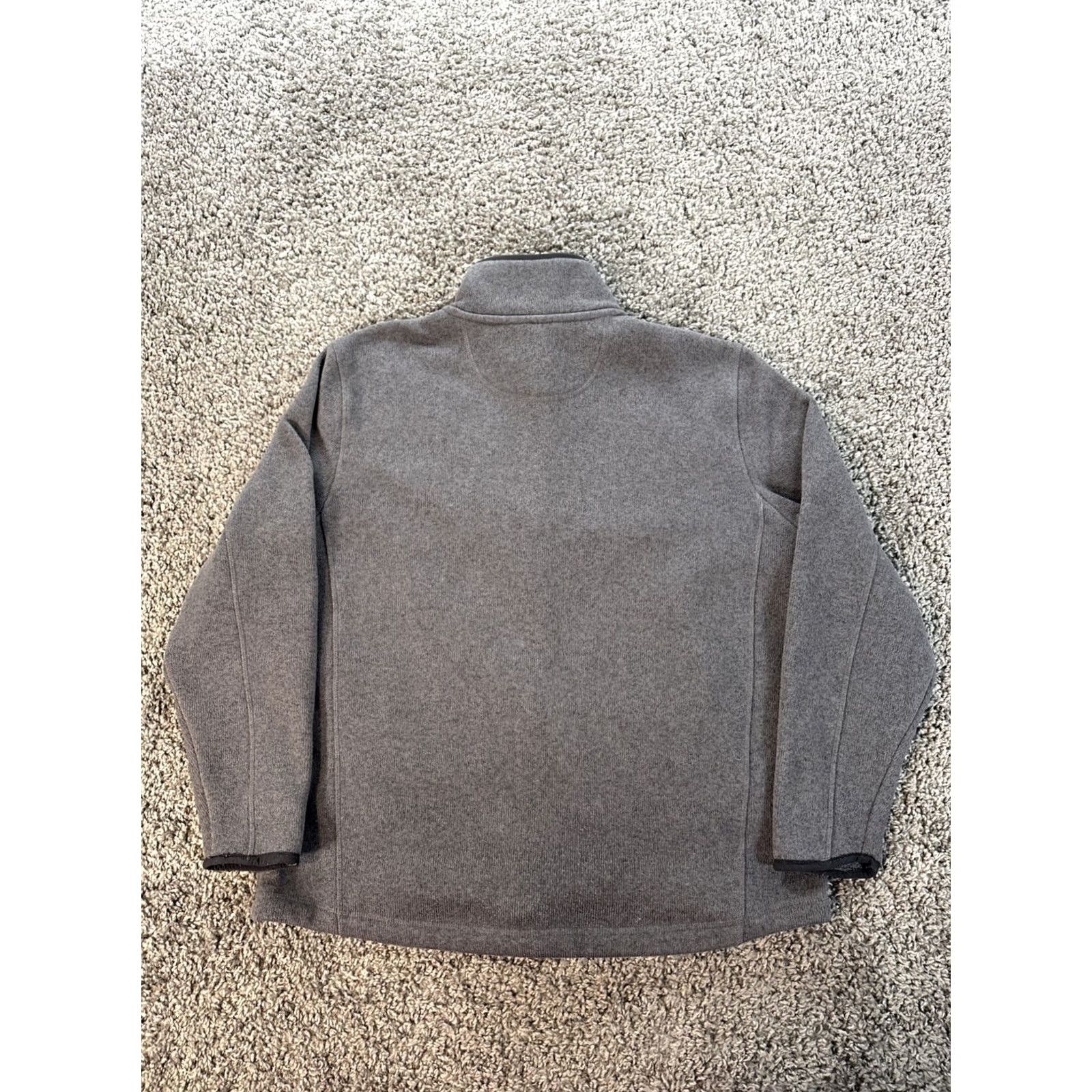Vintage LL Bean Jacket Mens Large Gray Better Sweater Fleece Outdoor ZIp Windbreaker Polyester L L Bean 291673 Size US L / EU 52-54 / 3 - 5 Thumbnail