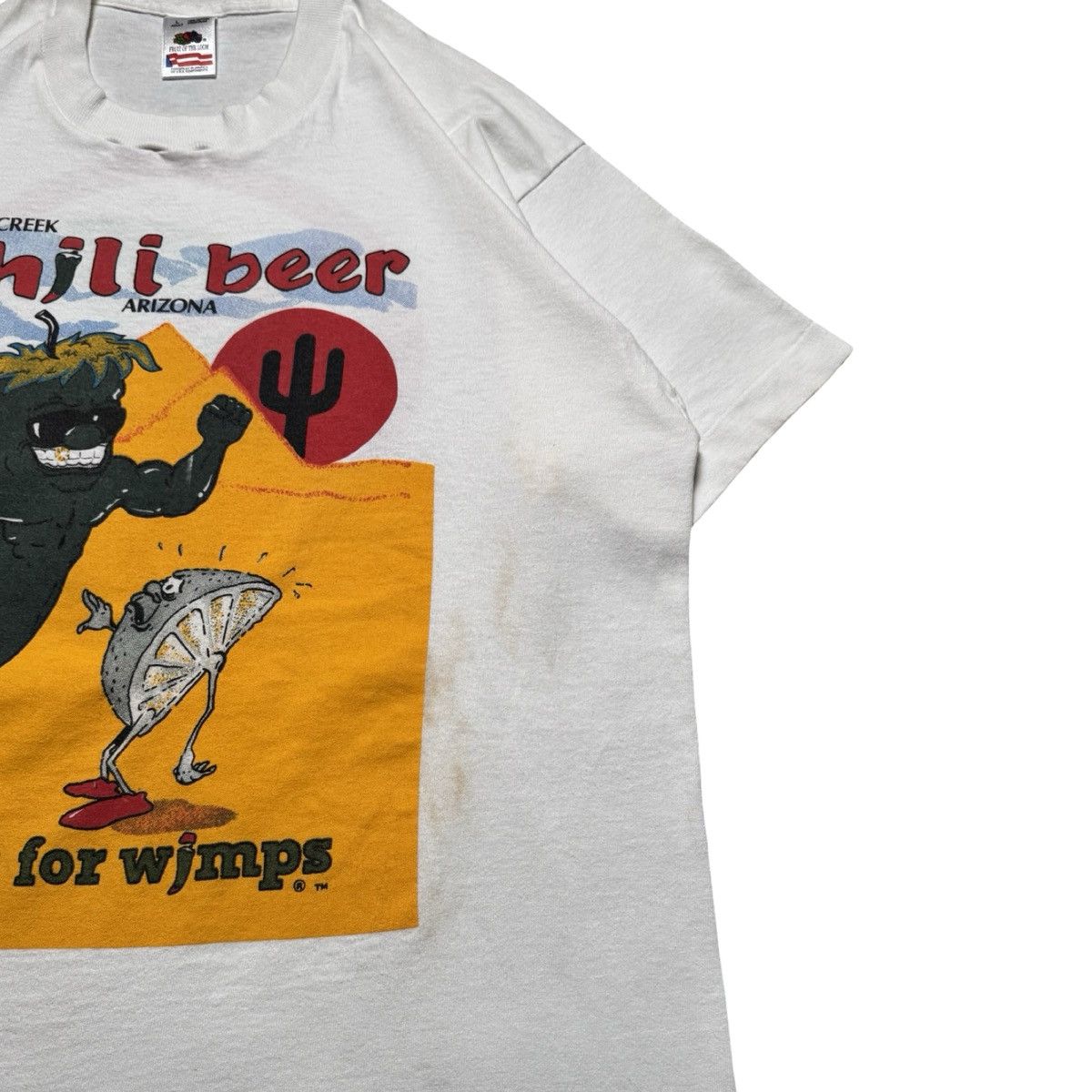 Other Vintage 90s Chili Beer Cave Creek Not for Lime Shirt L Size US L / EU 52-54 / 3 - 2 Thumbnail