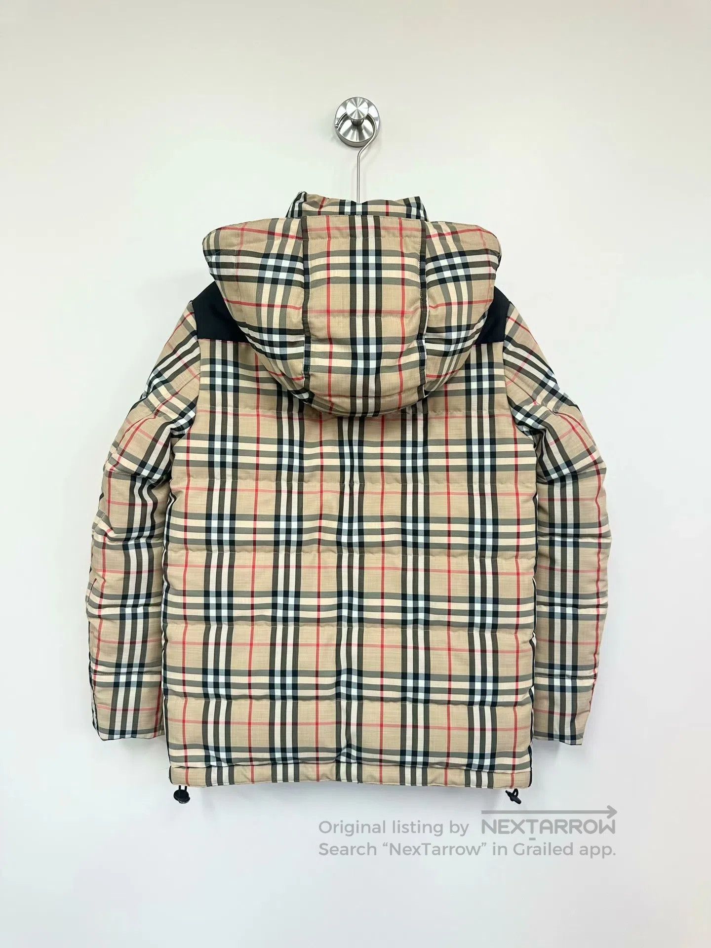 Burberry Burberry Classic Plaid Logo Double-Sided Down Jacket| Size XXS / US 00 / IT 34 - 2 Thumbnail