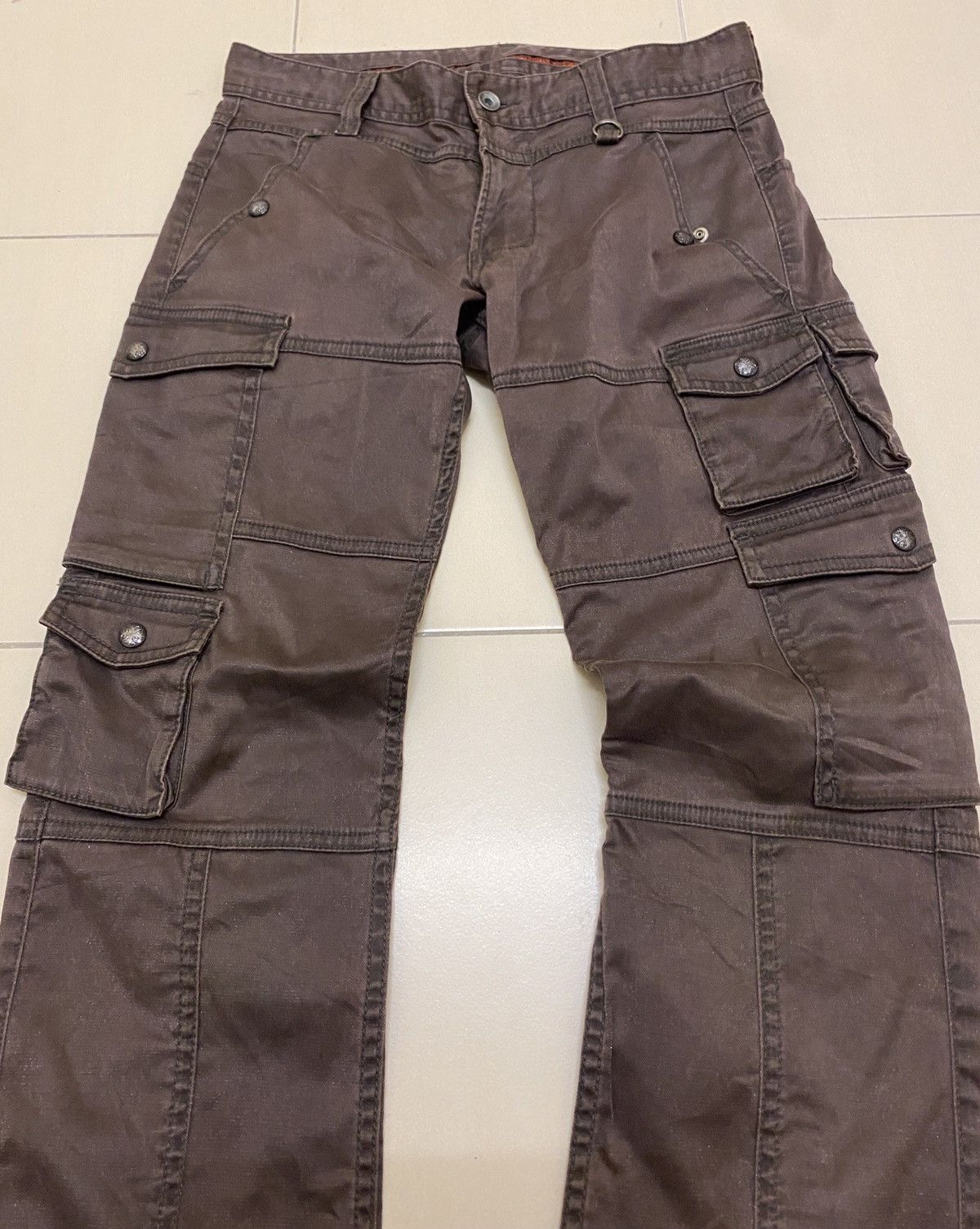 Nicole Club NCFM Elaborate Collection Multipocket Cargo Pants Size US 31 - 4 Thumbnail