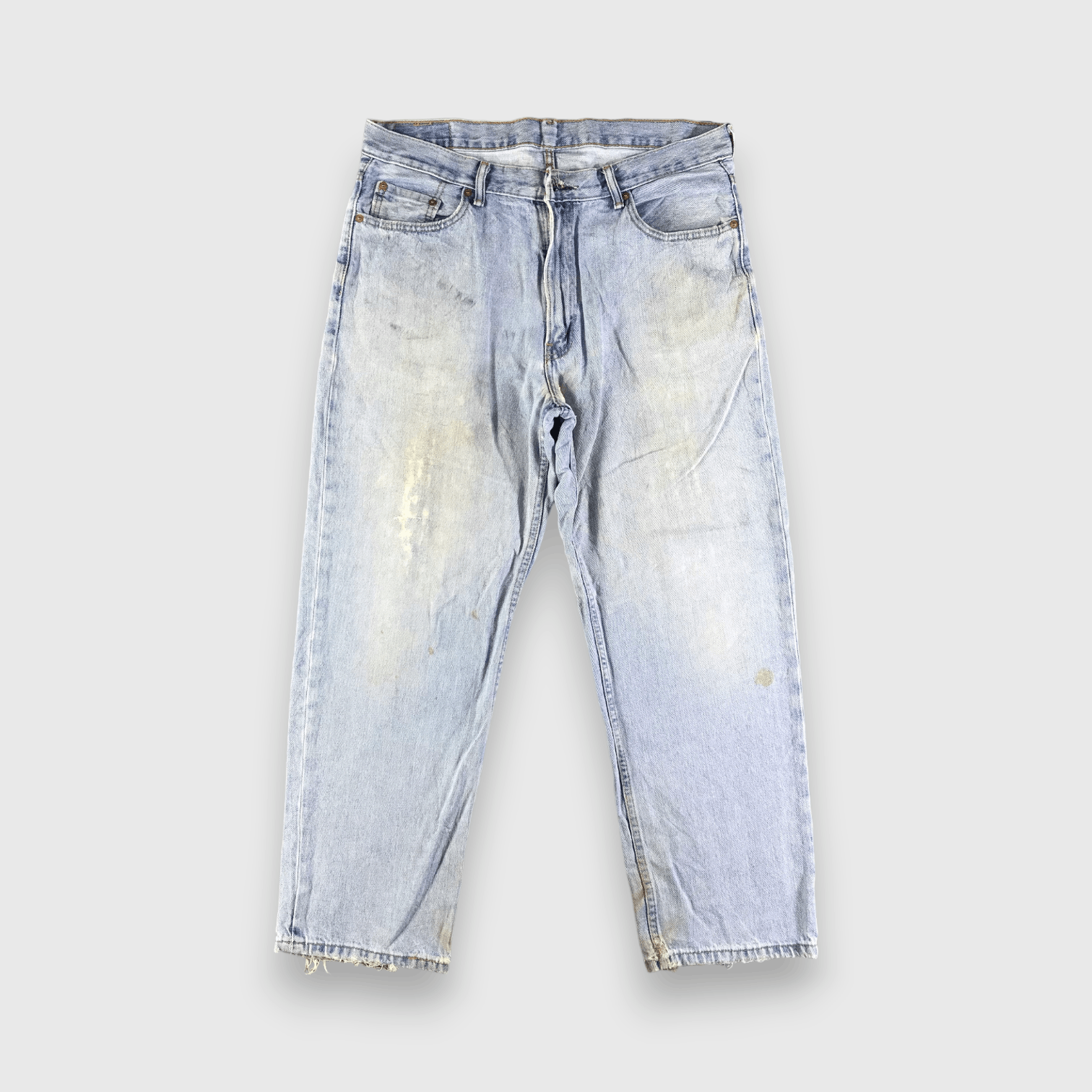 Levi's Vintage Light Wash Levis 550 Jeans-J3516 Size US 37 - 1 Thumbnail