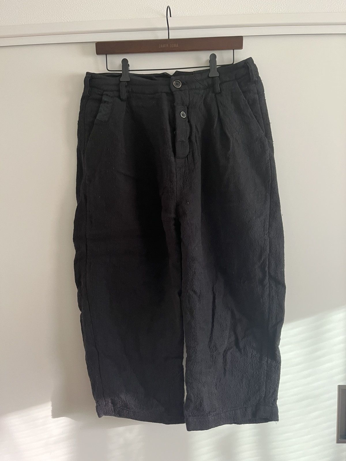 Aleksandr Manamis Aleksandr Manamis AW Cropped Pants Size US 30 / EU 46 - 1 Thumbnail