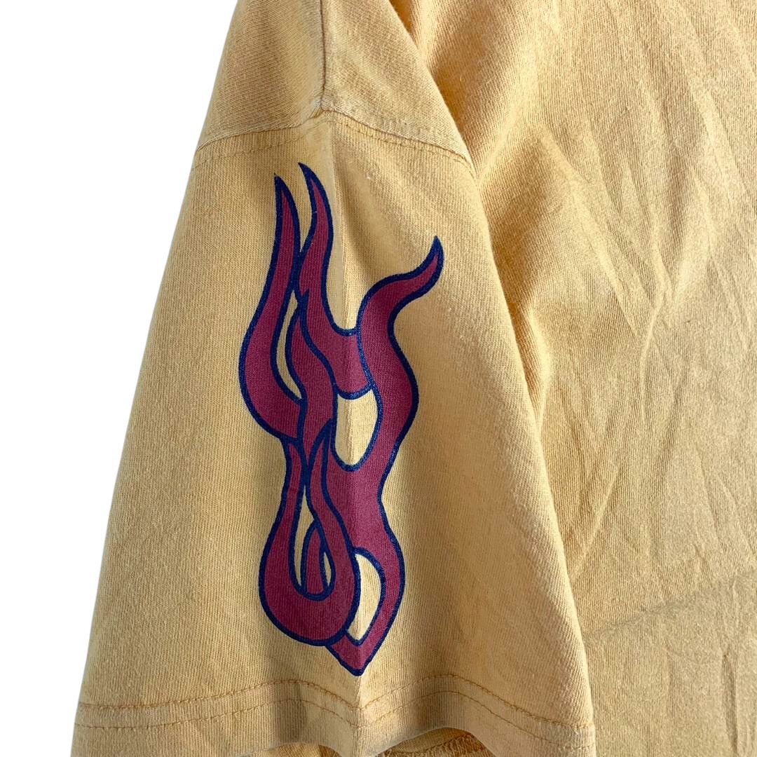 Harley Davidson Vintage Harley Davidson Flame Sleeve Graphics Milwaukee Tee Size US M / EU 48-50 / 2 - 8 Thumbnail