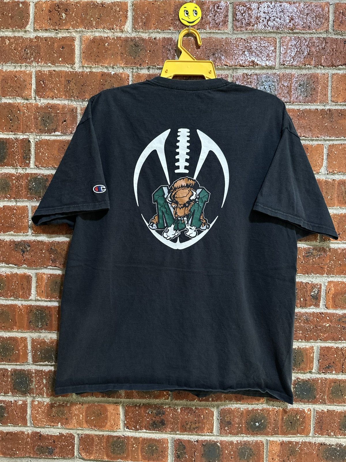 Champion × Nike × Vintage Vintage Nfl Champion Mantela Faded Tee Size US XL / EU 56 / 4 - 1 Thumbnail