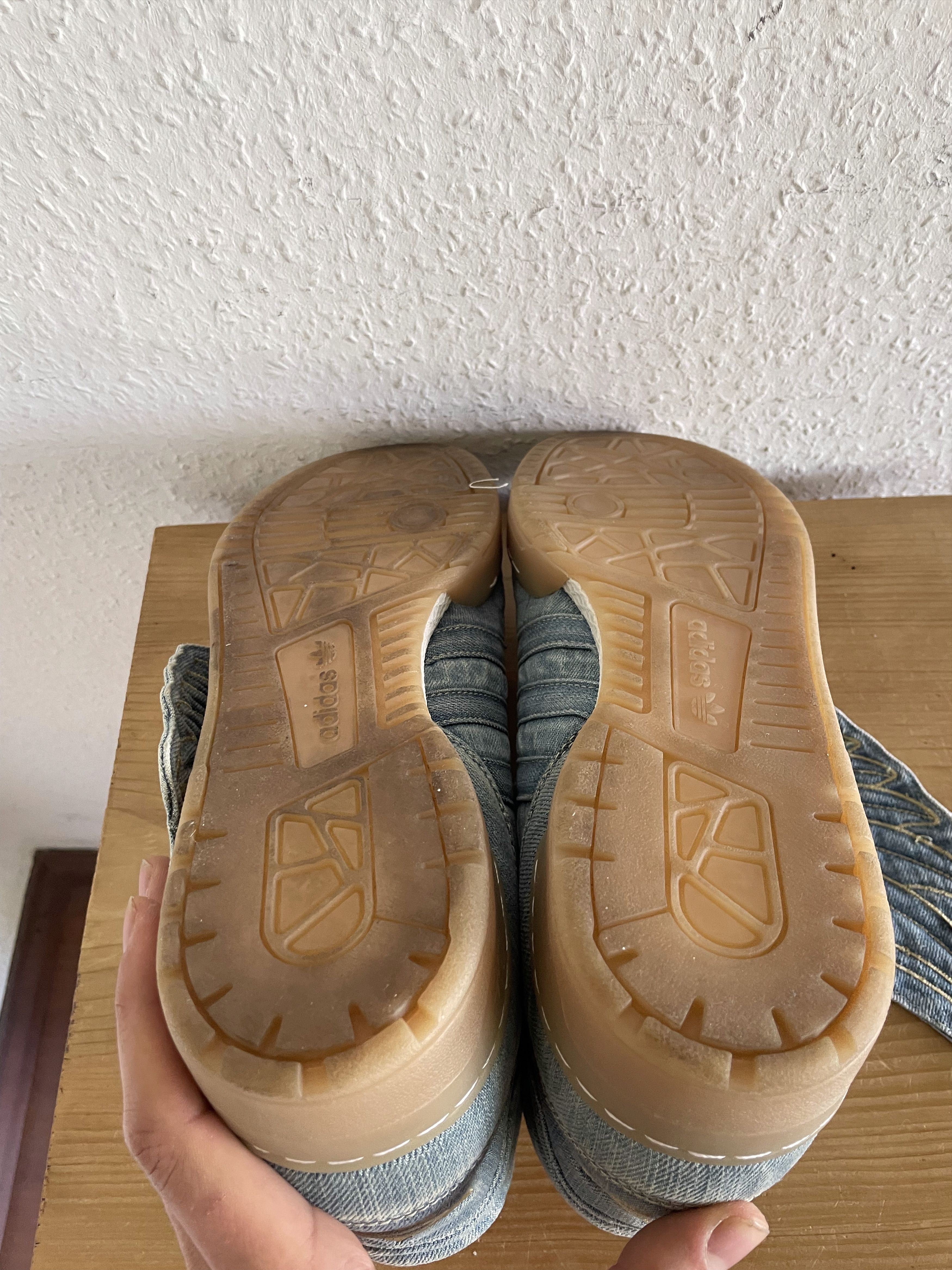 Adidas × Jeremy Scott JS Denim Wings Sneakers Size US 12.5 / EU 45-46 - 15 Thumbnail