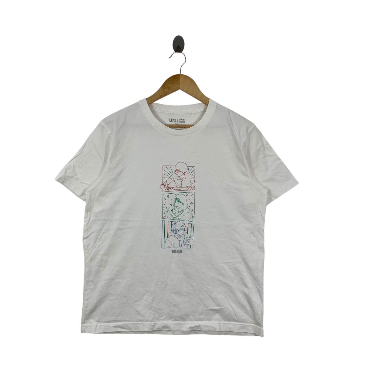 Anime UNIQLO x YOASOBI JAPAN Duo Ayase Ikura Anime Tee Shirt Top Size L / US 10 / IT 46 - 3 Thumbnail