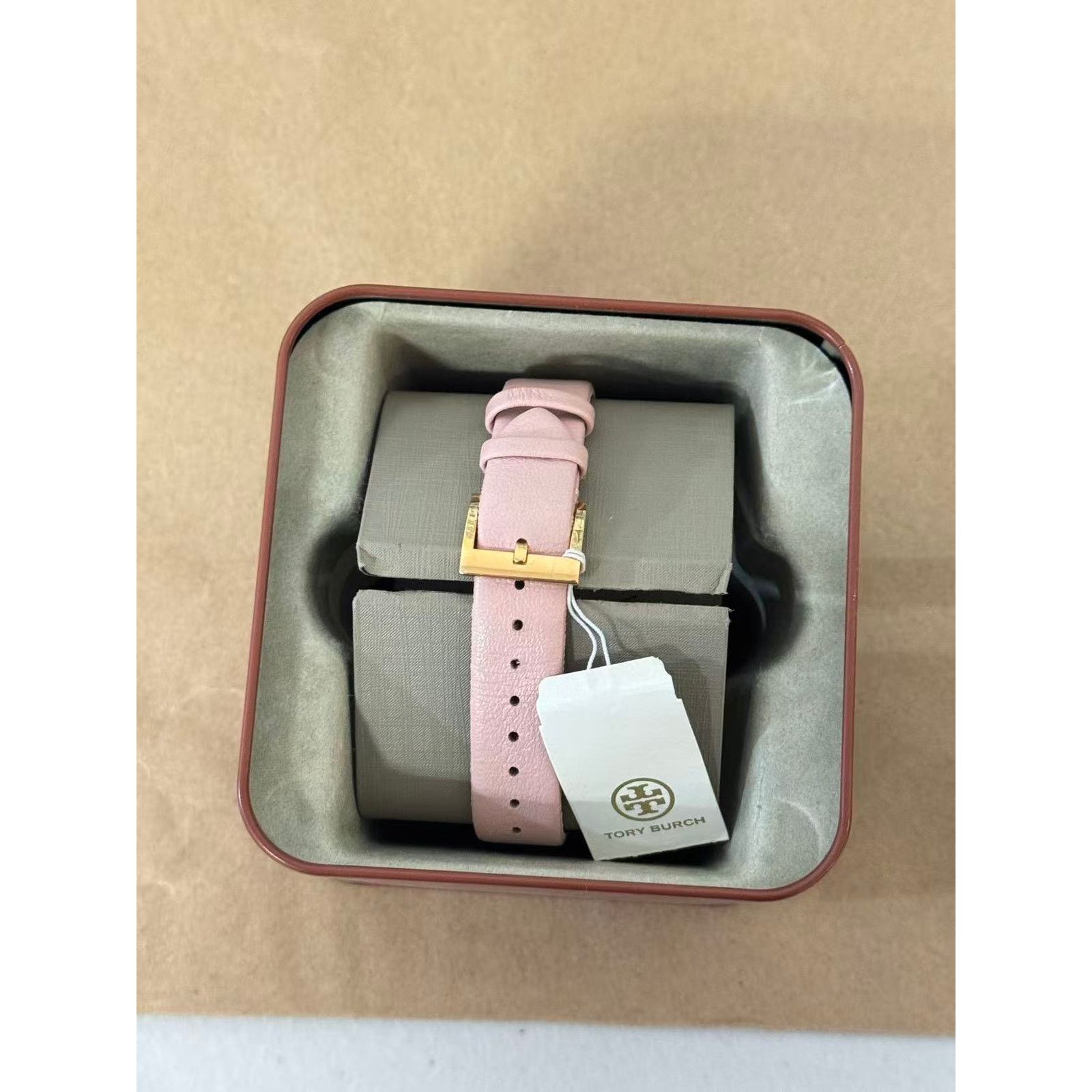 Tory Burch Tory Burch TBW9008 Classic T Pink Watch Size 30 - 2 Thumbnail